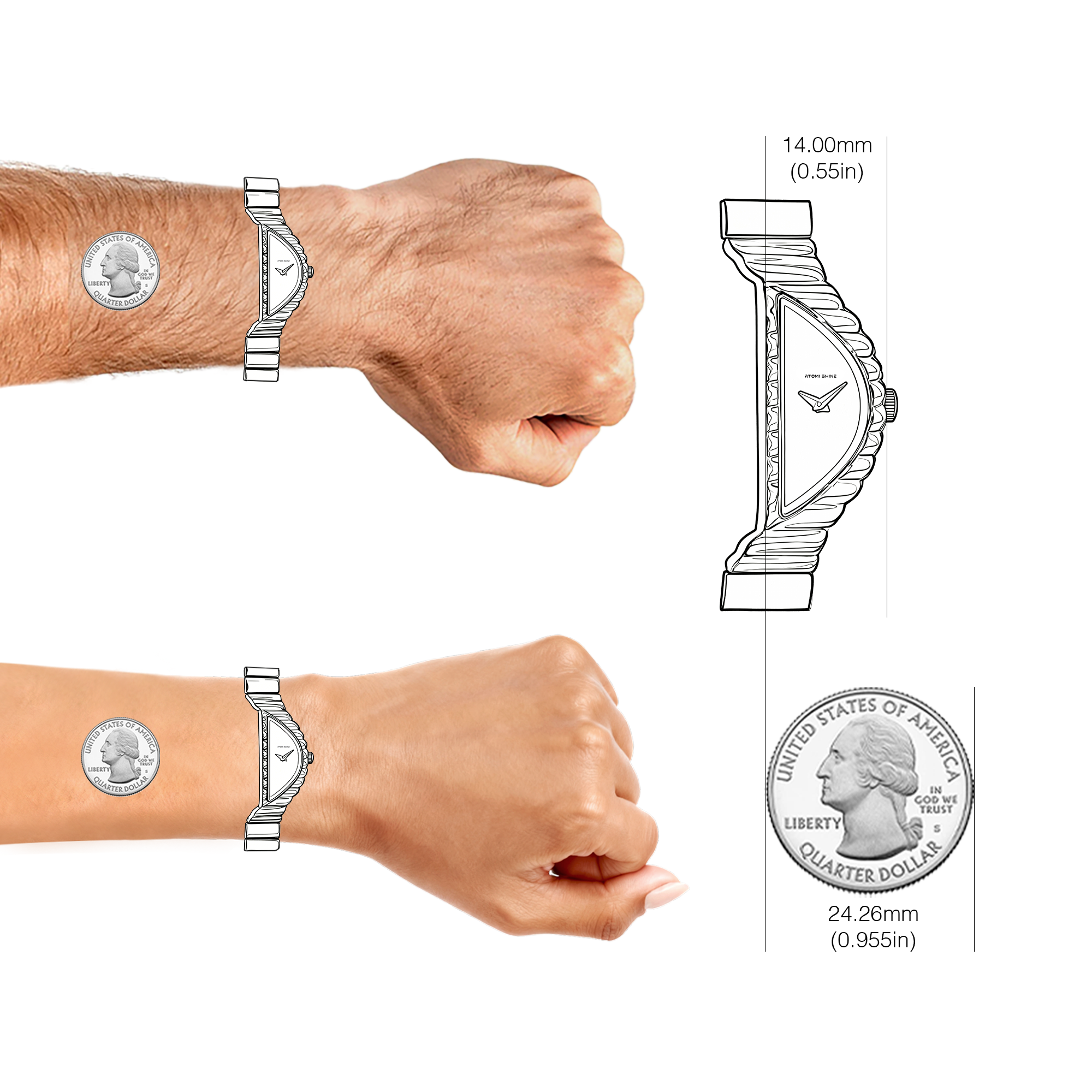 FIRST QUARTER CLASSIC WATCH