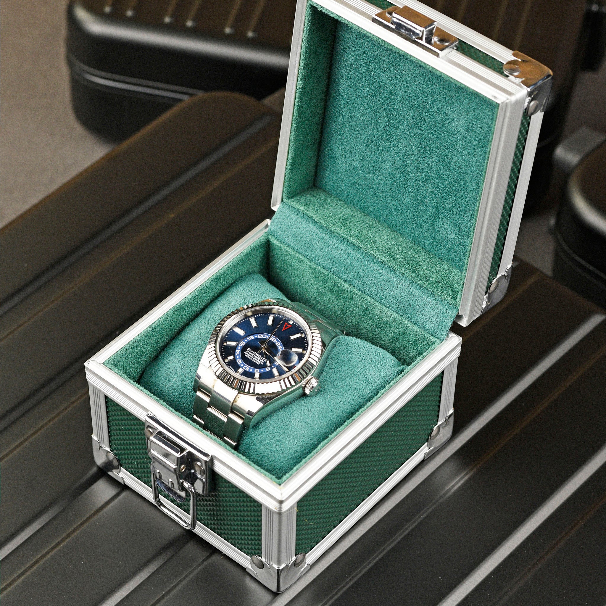 MINI SUITCASE WATCH CASE