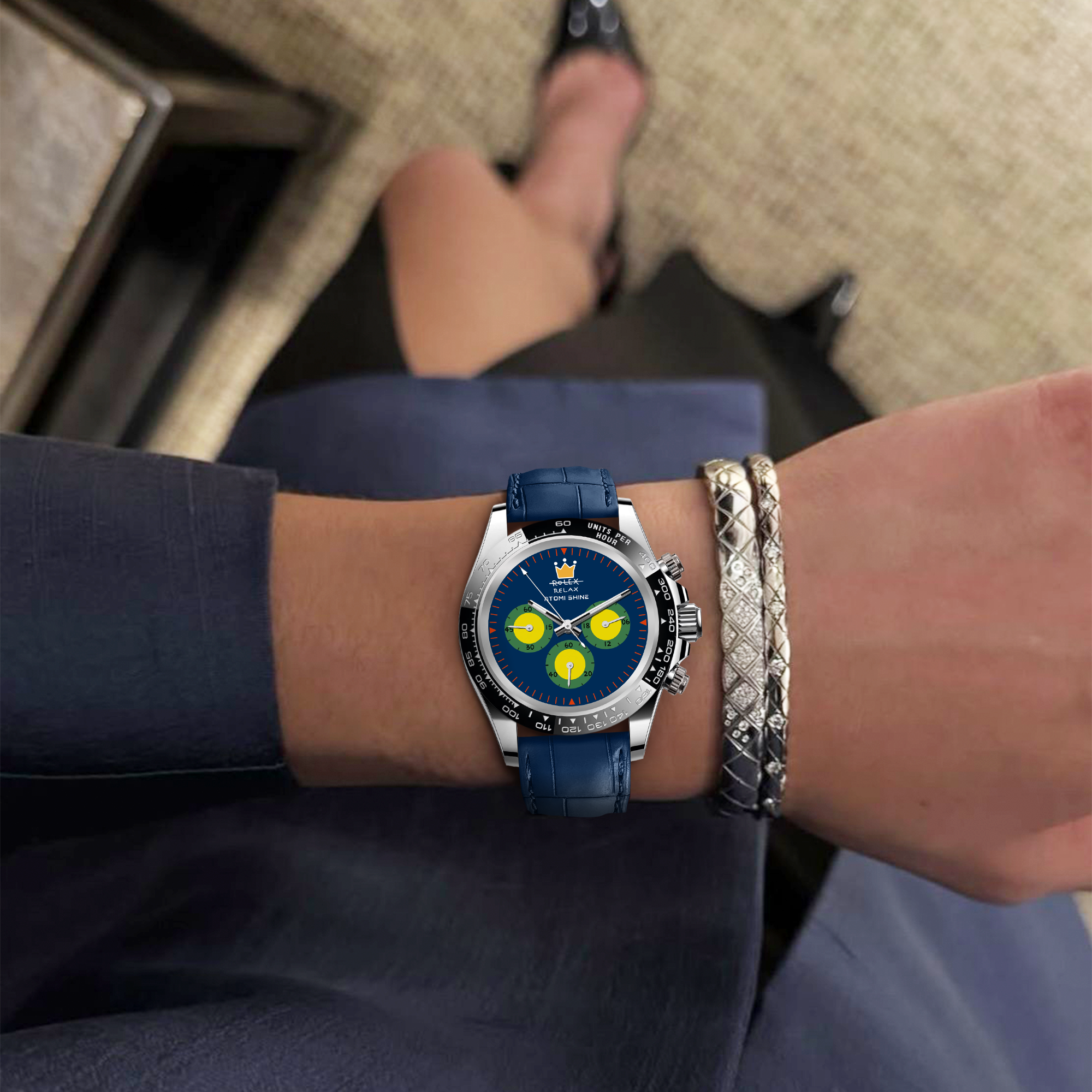 VELOCIREX CLASSIC LEATHER WATCH