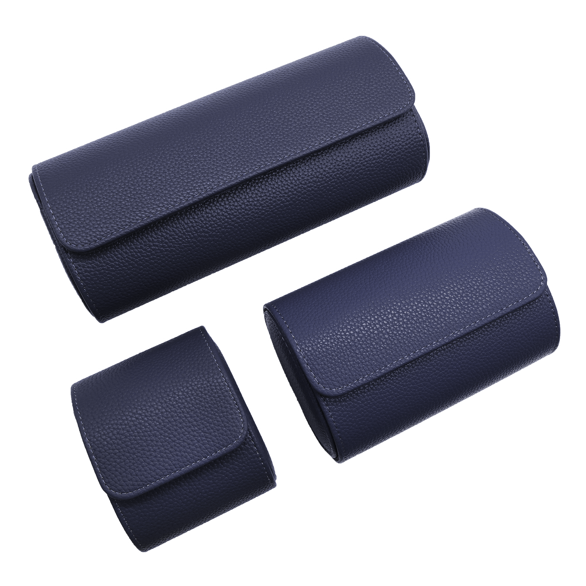 NAVY BLUE WATCH TRAVEL CASE