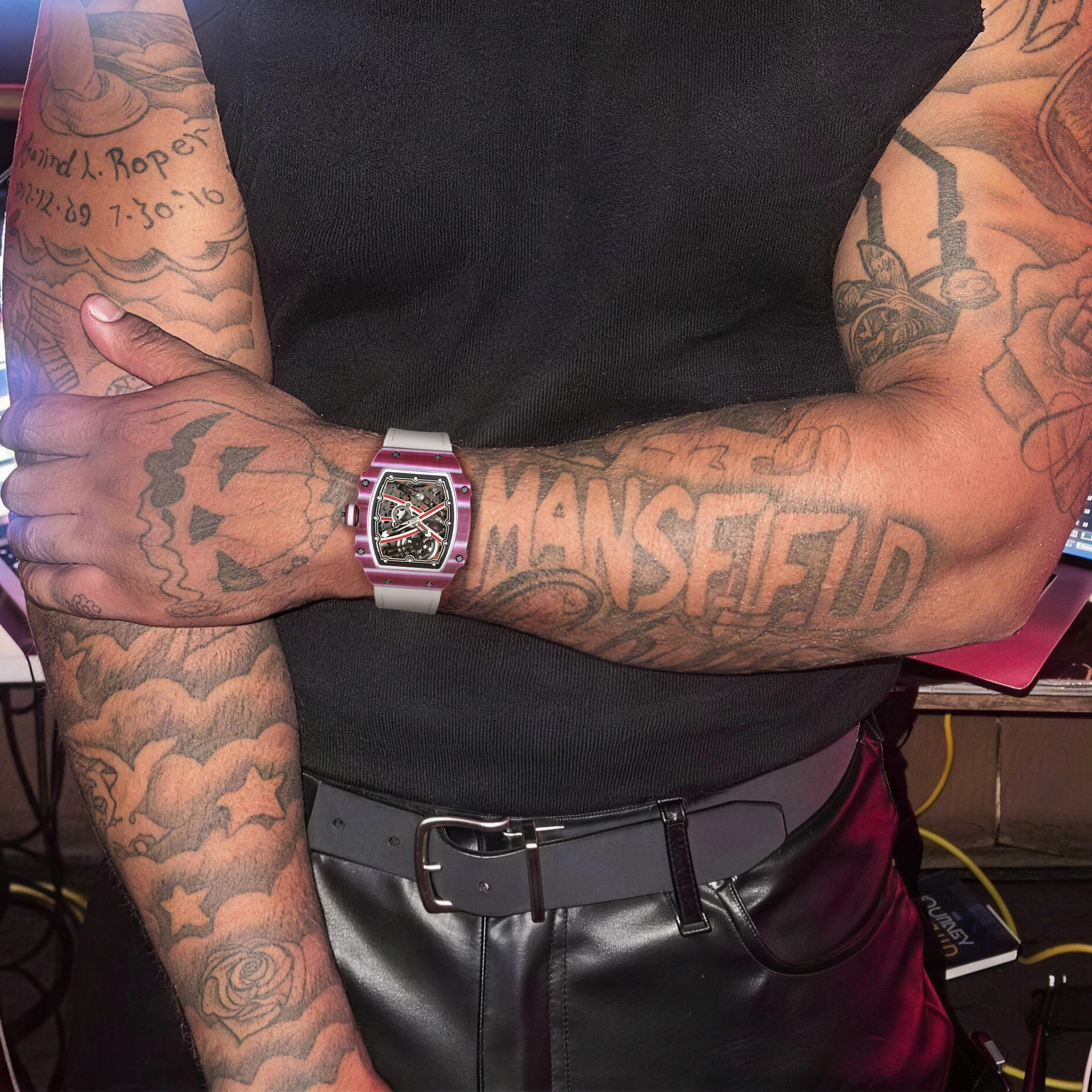 VOIDFRAME CARBON FIBER ENGINE WATCH