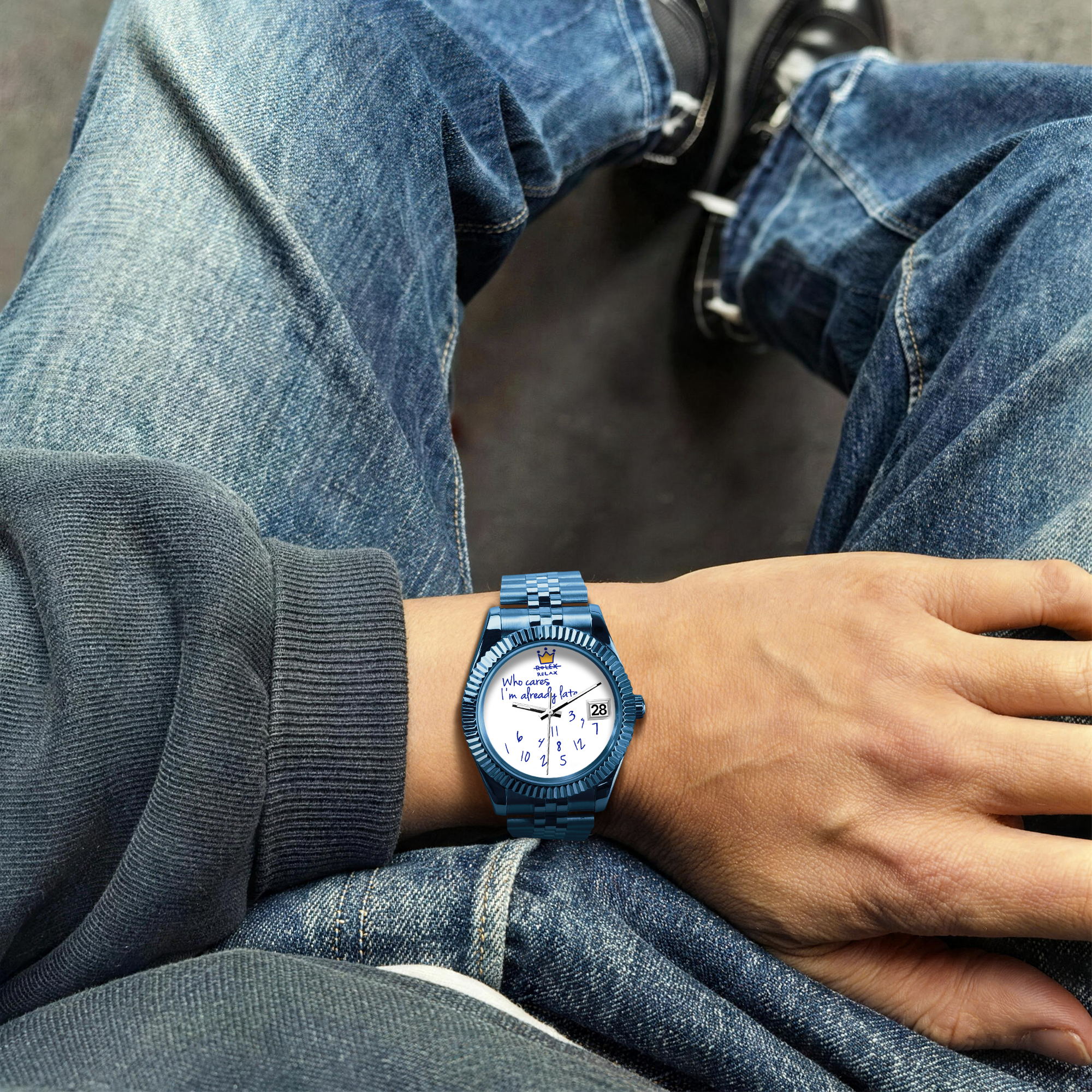 EONDATE MAXI CHROMATISCHE UHR