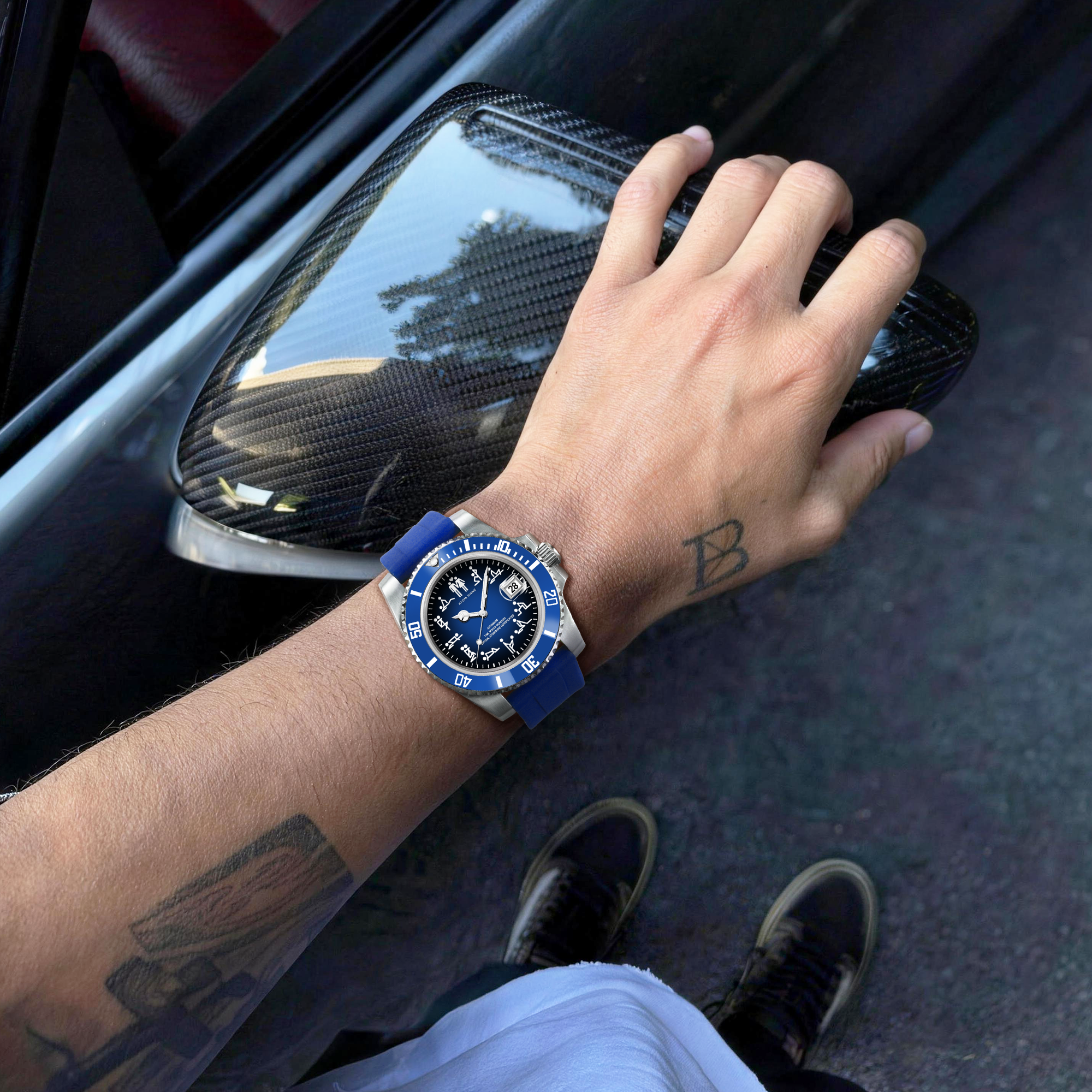 RELOJ FLUOR HIDROCORE