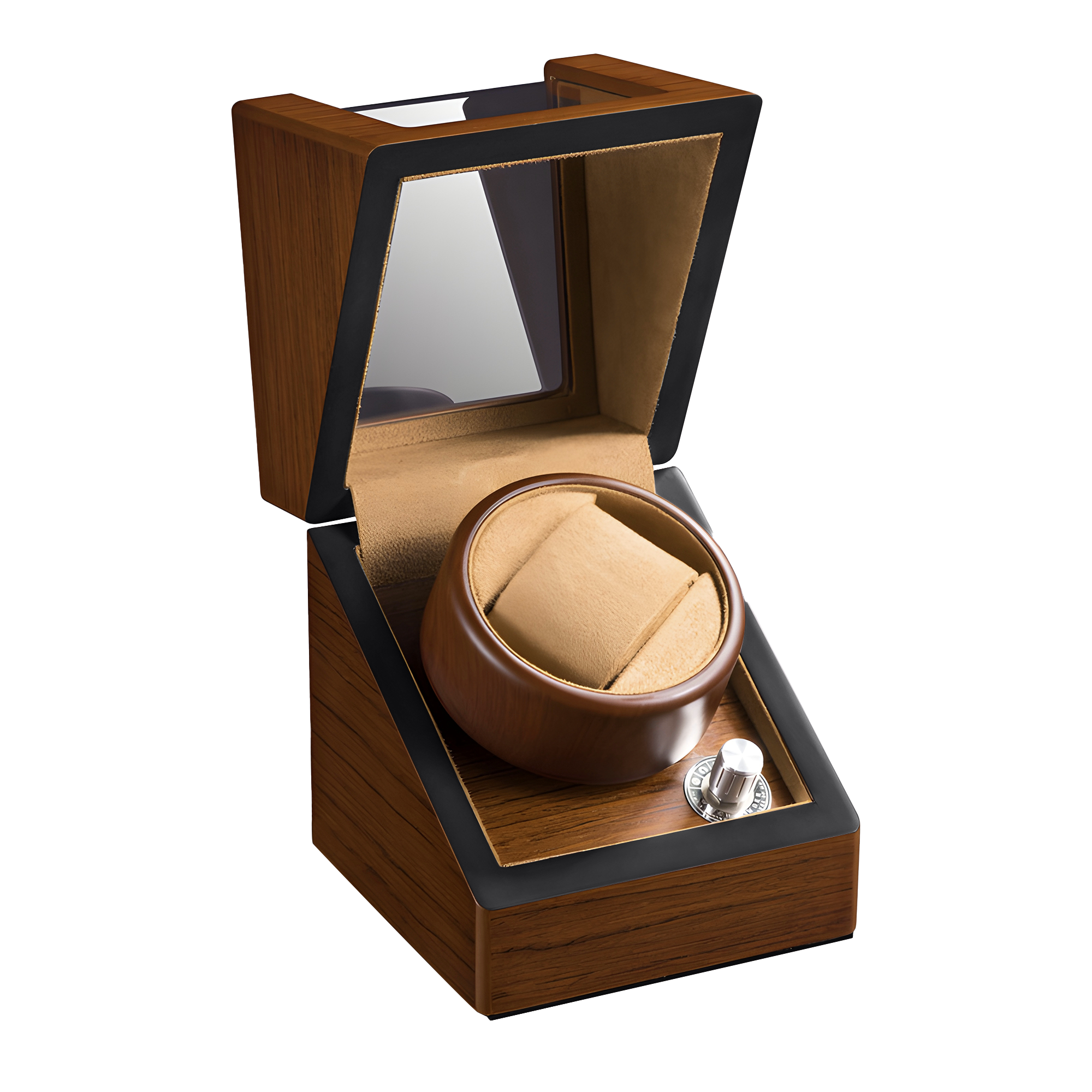 REMONTOIR DE MONTRE EN BOIS