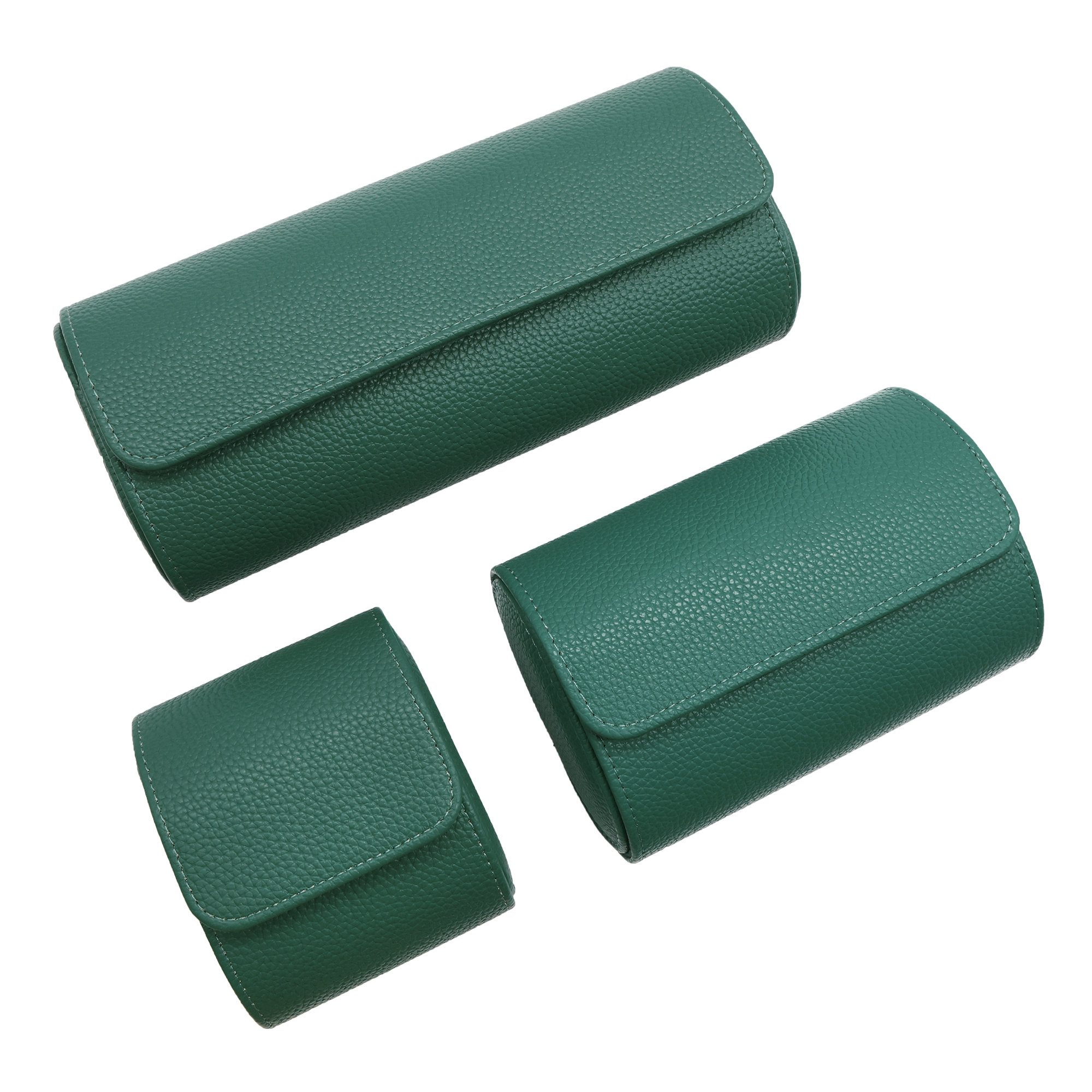 DARK GREEN WATCH TRAVEL CASE