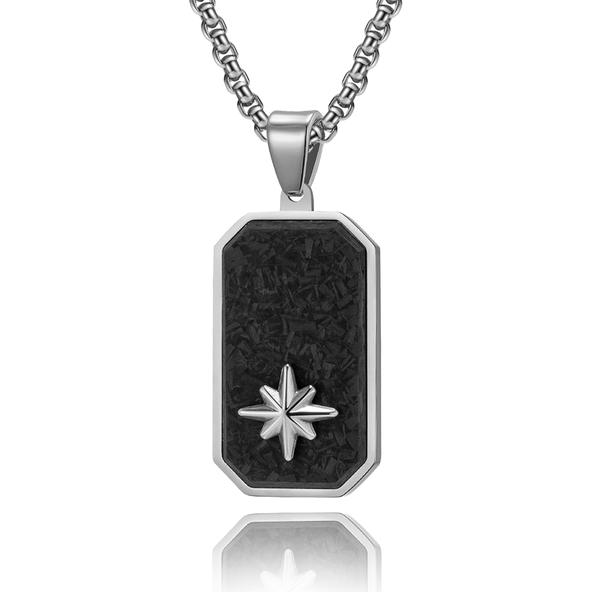 OCTAGRAM CARBON FIBER TAG