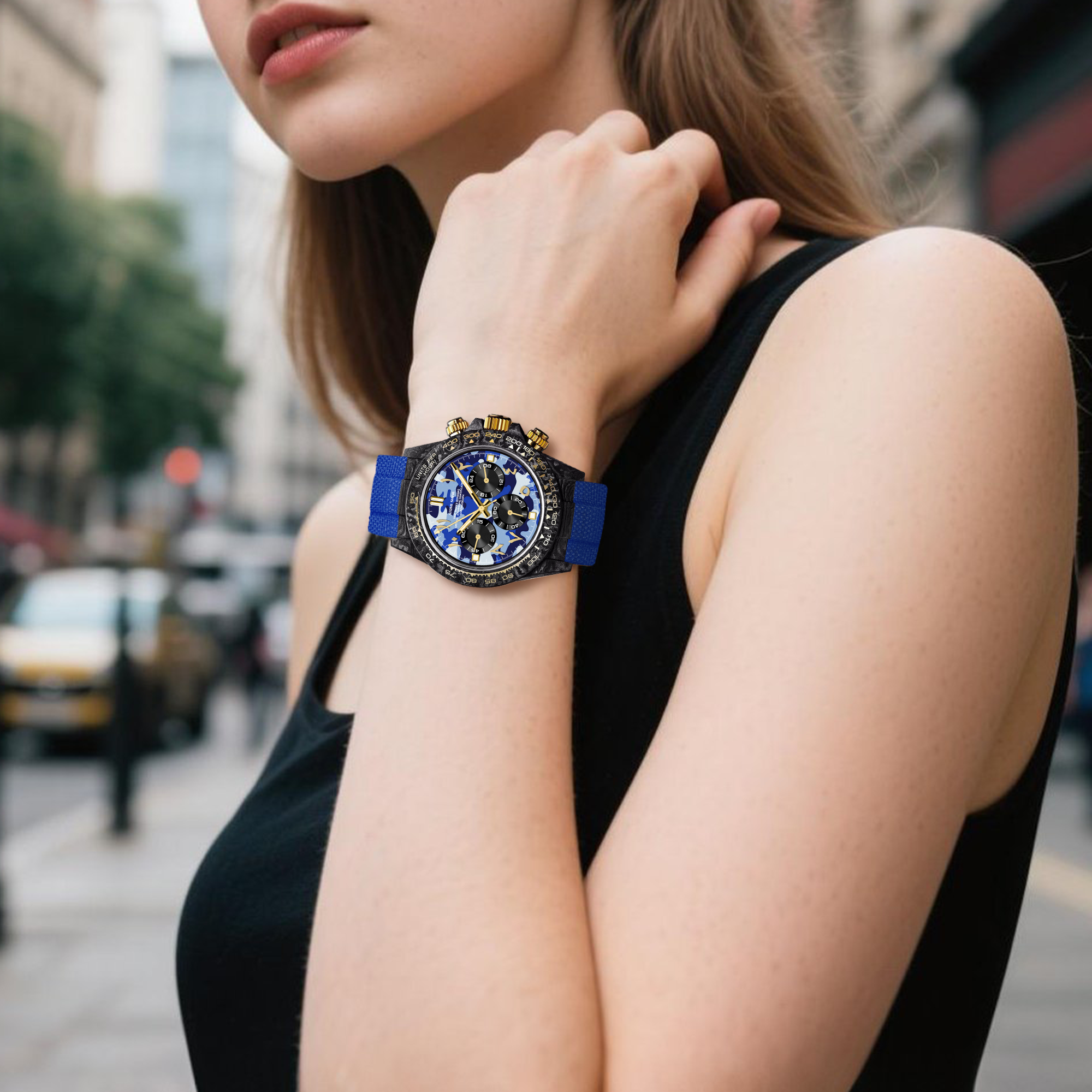 RELOJ DE FIBRA DE CARBONO VELOCIREX