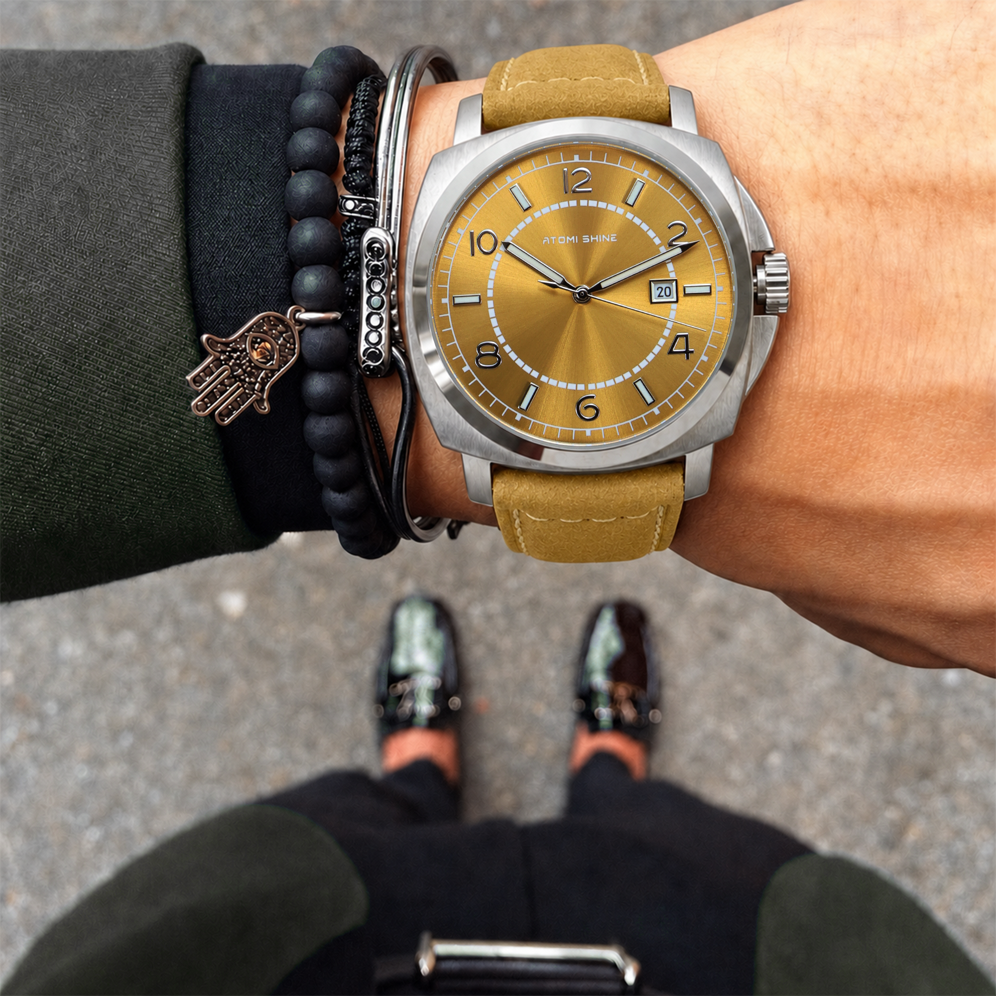 NOCTIS LEATHER WATCH