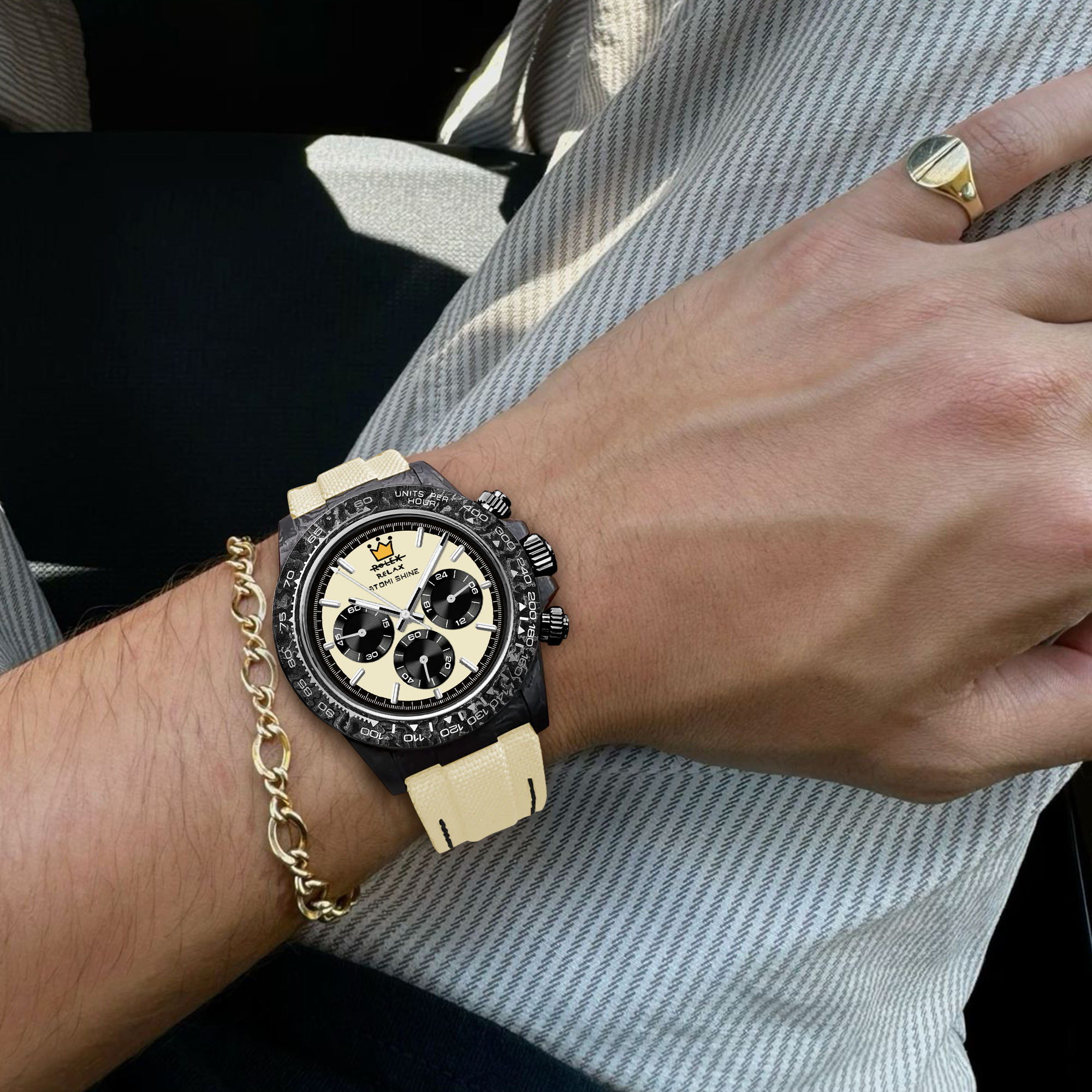 RELOJ DE FIBRA DE CARBONO VELOCIREX