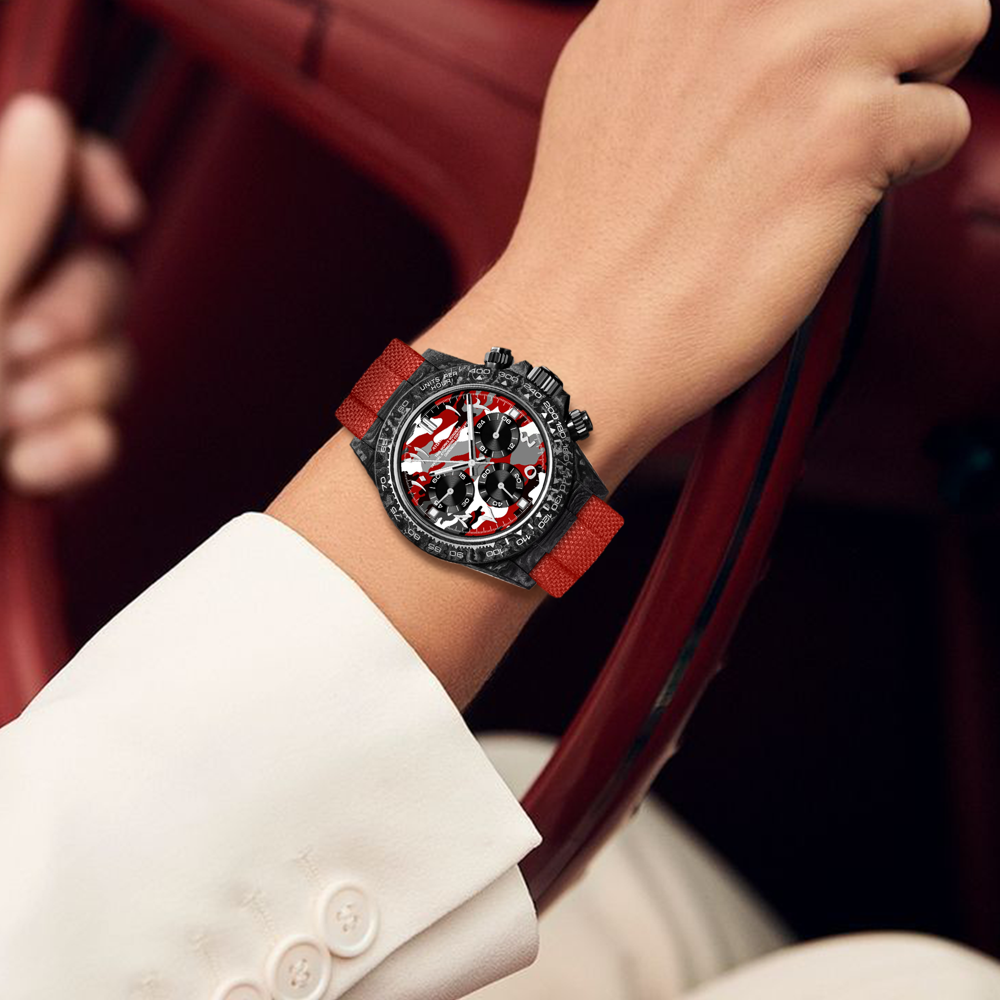 ساعة فيلوسيريكس المصنوعة من ألياف الكربون