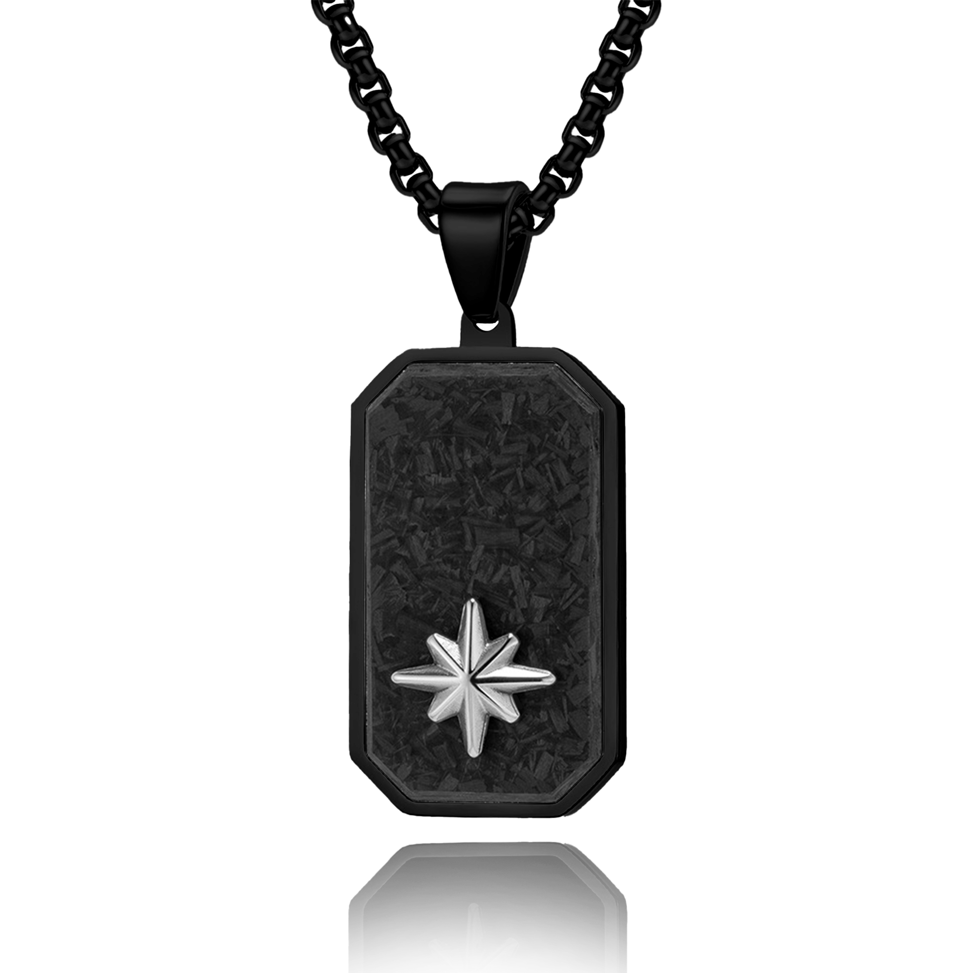 OCTAGRAM CARBON FIBER TAG