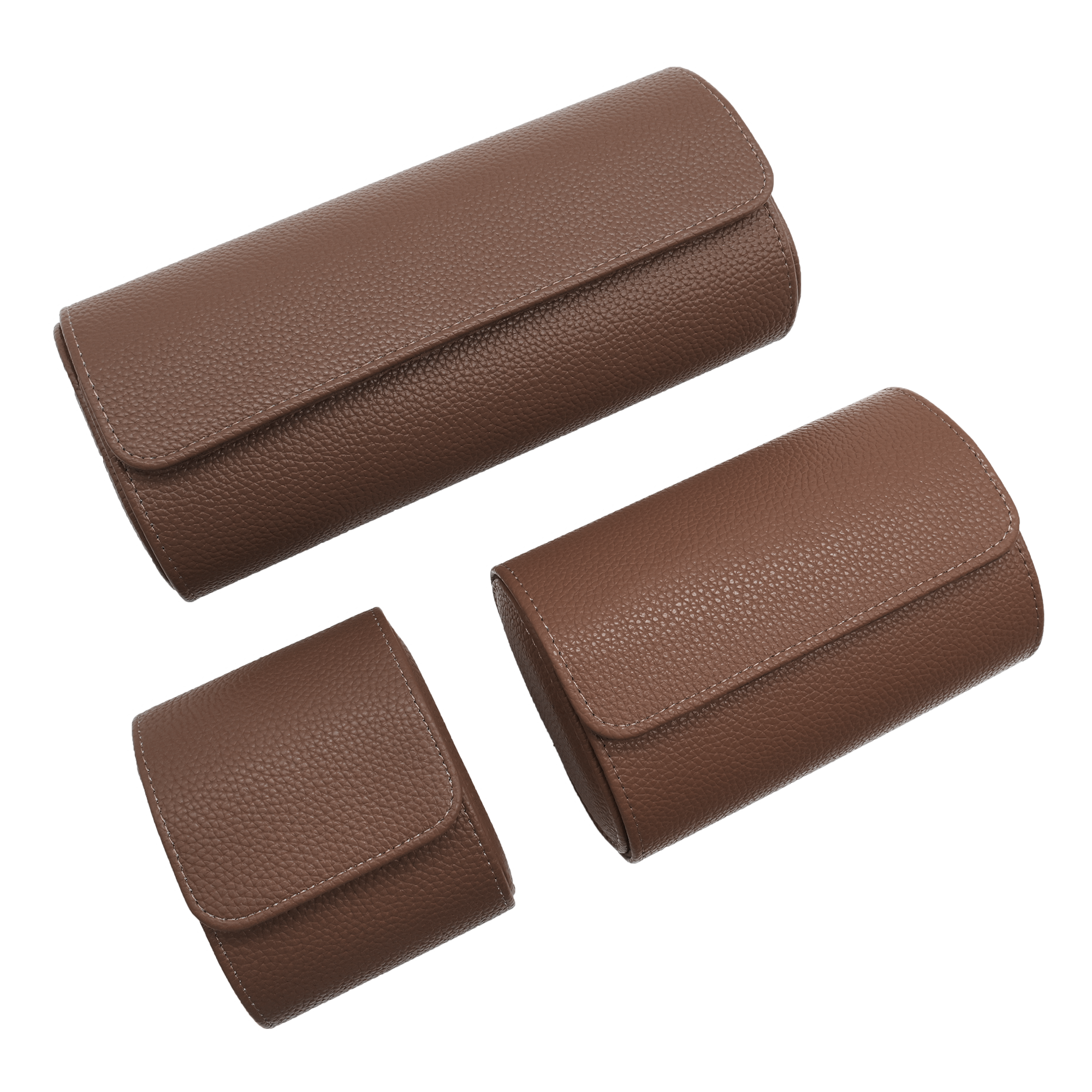 BROWN WATCH TRAVEL CASE