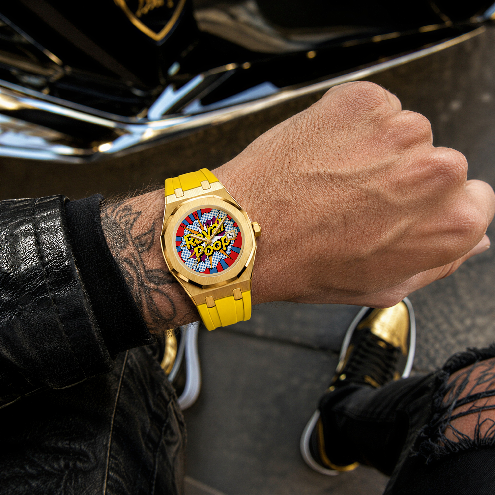 RELOJ FLUORO OCTAFORMA
