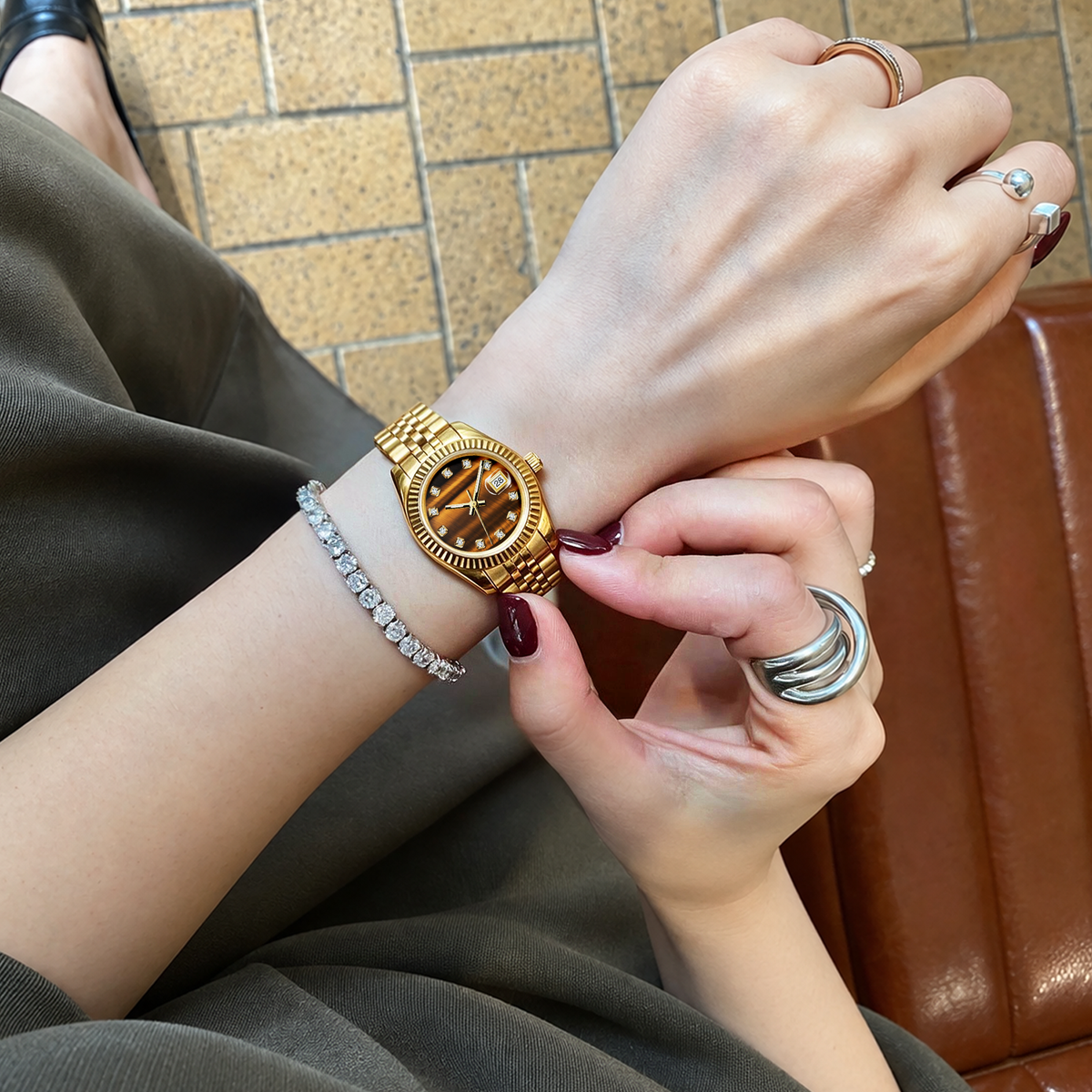 EONDATE MINI DIAMOND WATCH
