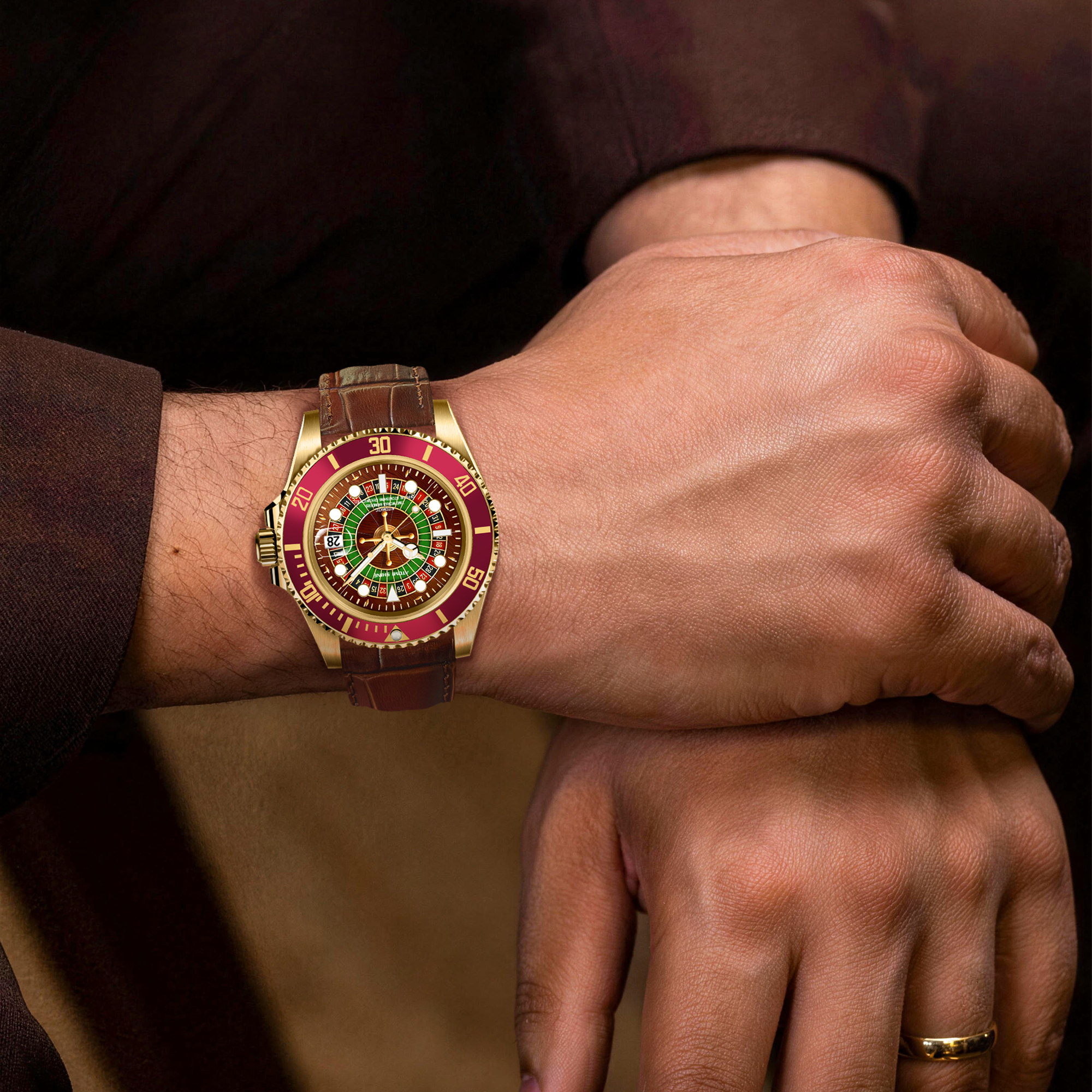 HYDROCORE CLASSIC LEATHER WATCH