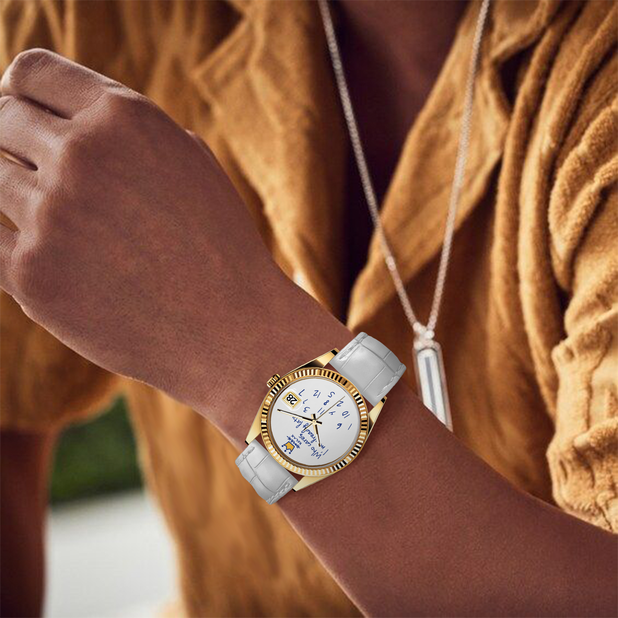 EONDATE CLASSIC LEATHER WATCH