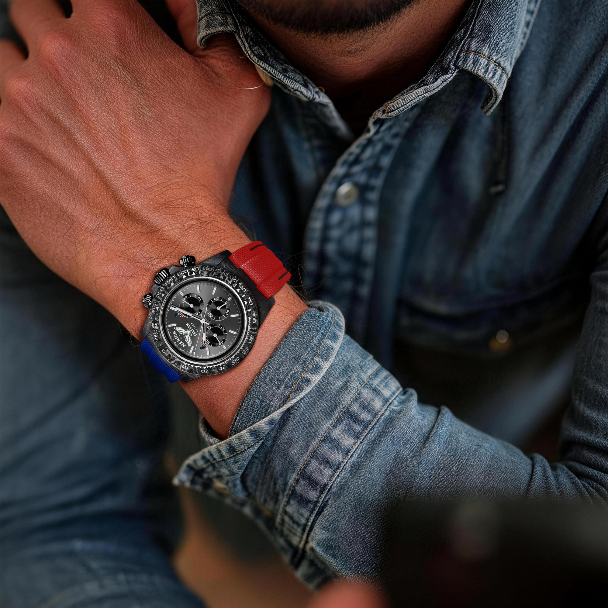 MONTRE VELOCIREX EN FIBRE DE CARBONE