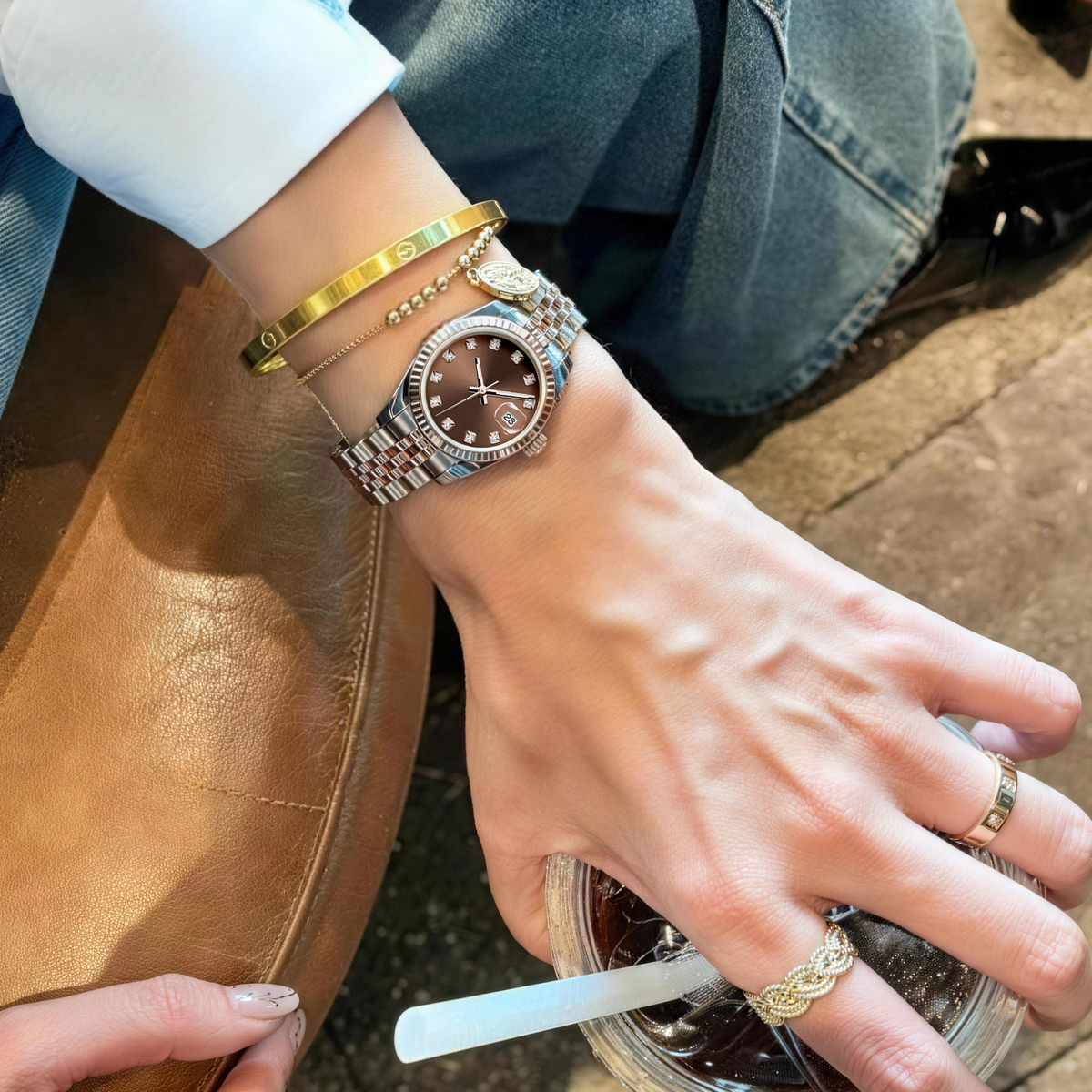 EONDATE MINI DIAMOND WATCH