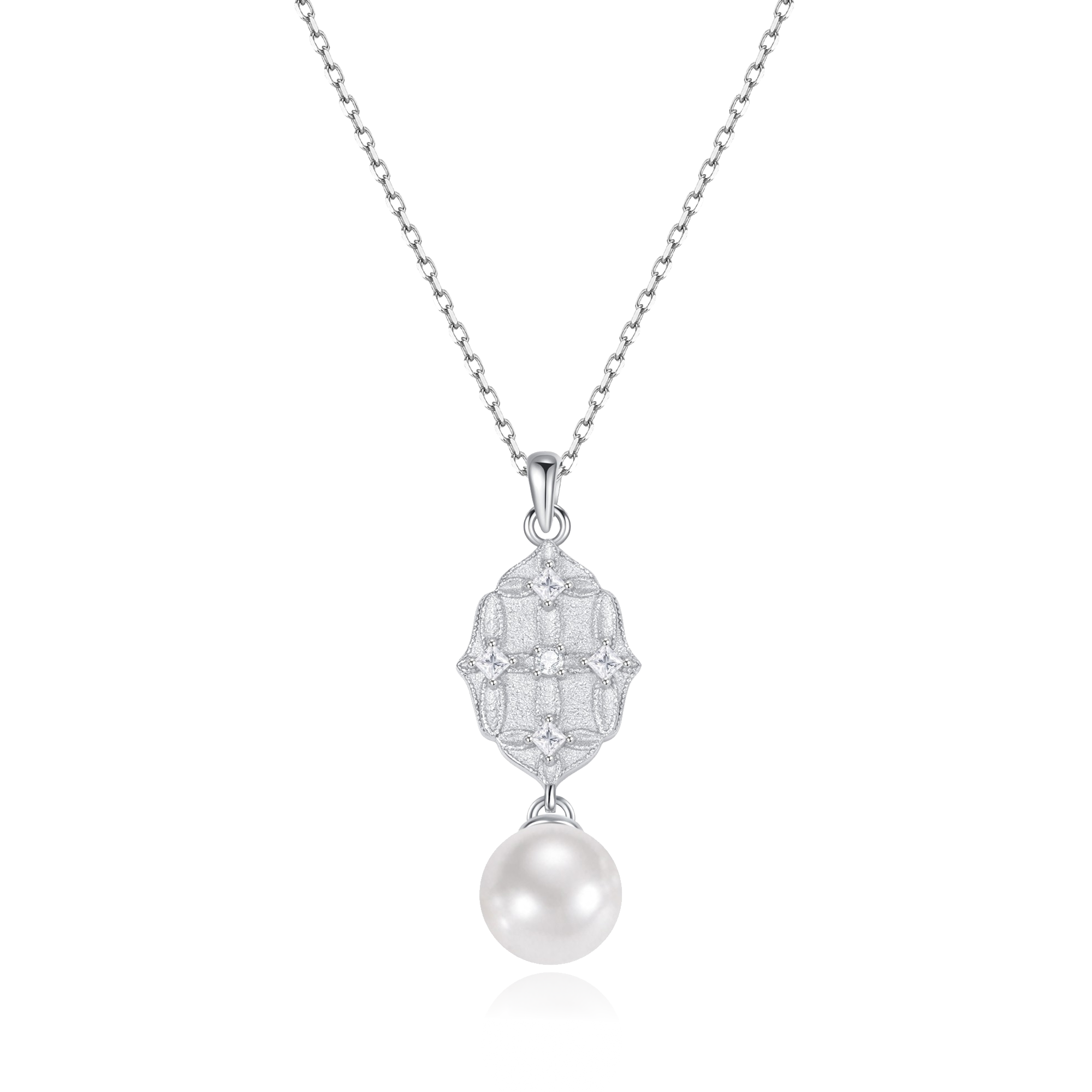 Eternal Grace Pearl Necklace