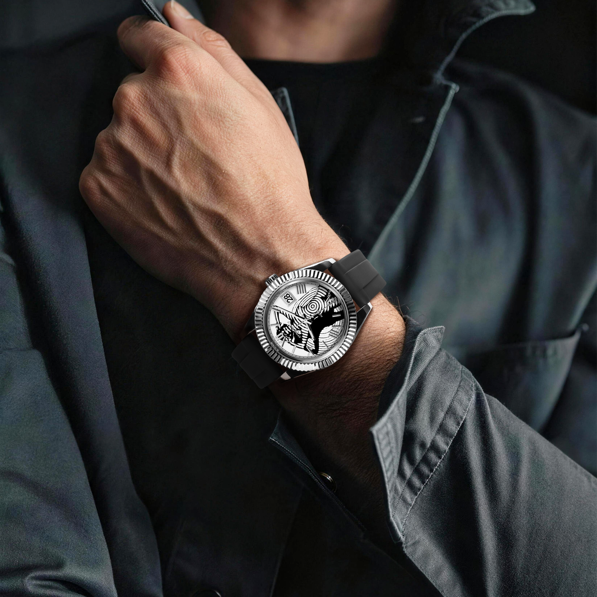 EONDATE MAXI FLUORO WATCH