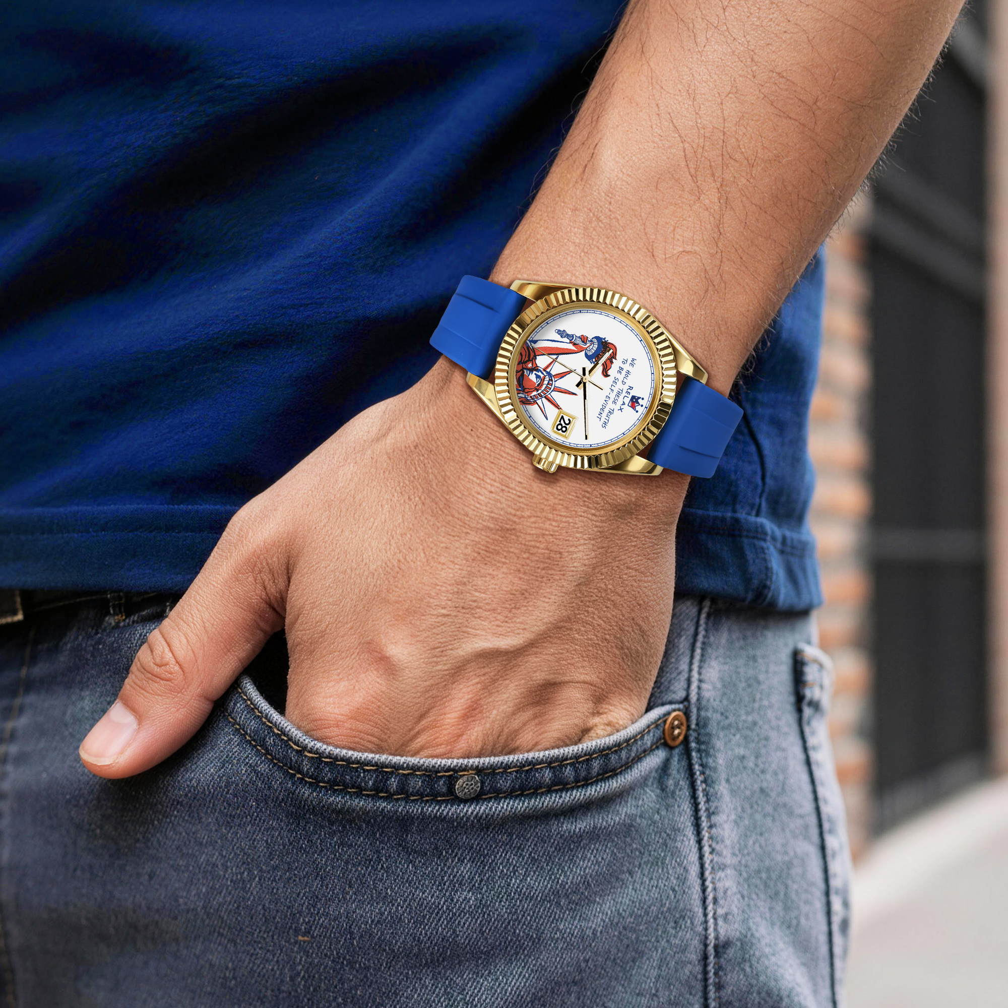 EONDATE MAXI FLUORO WATCH