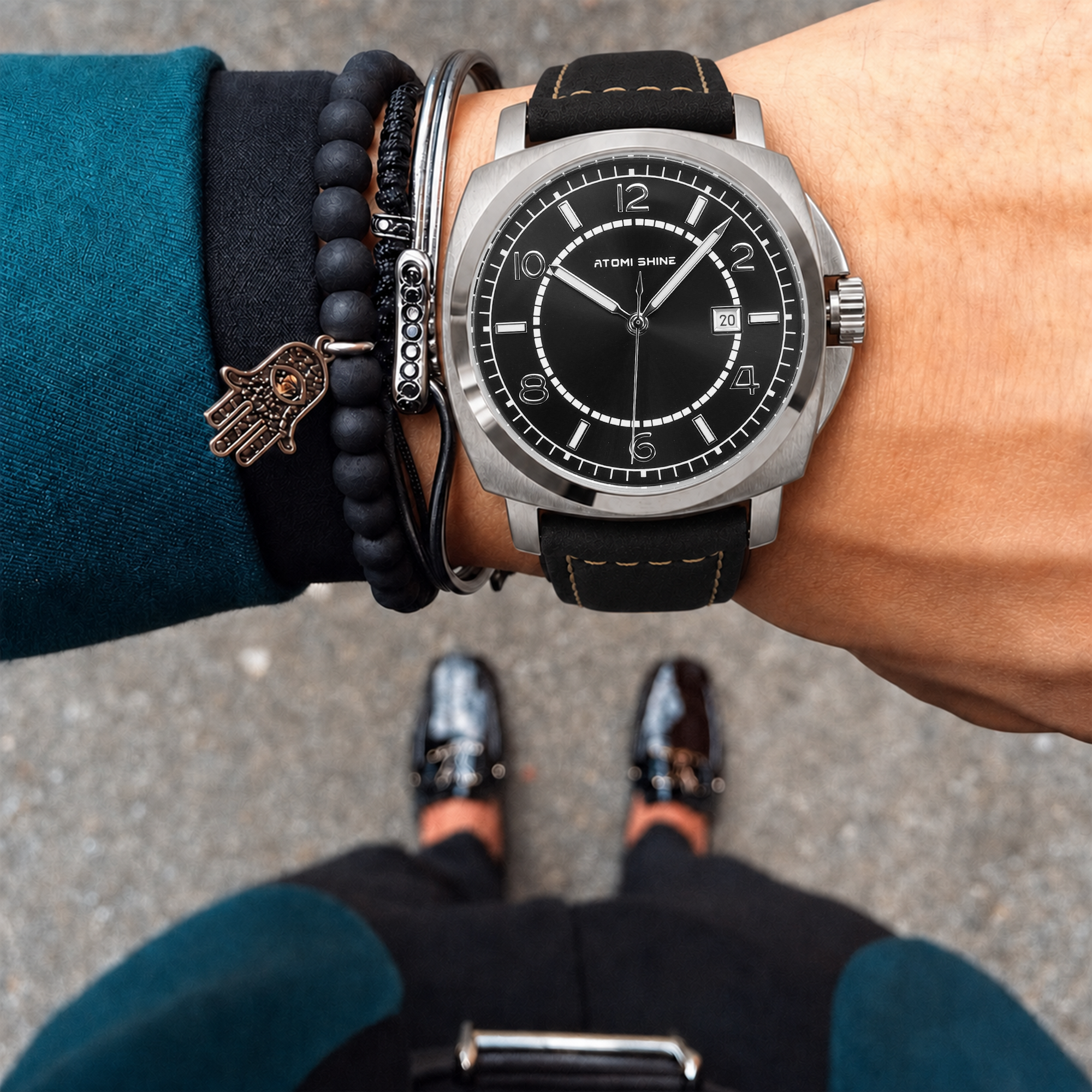 NOCTIS LEATHER WATCH