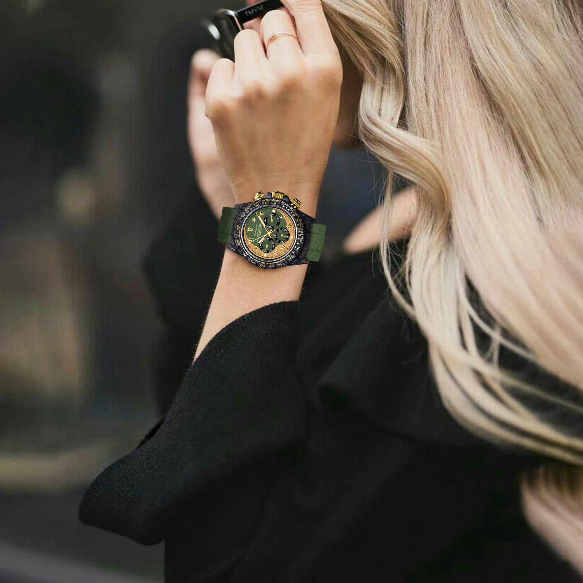 RELOJ DE FIBRA DE CARBONO VELOCIREX