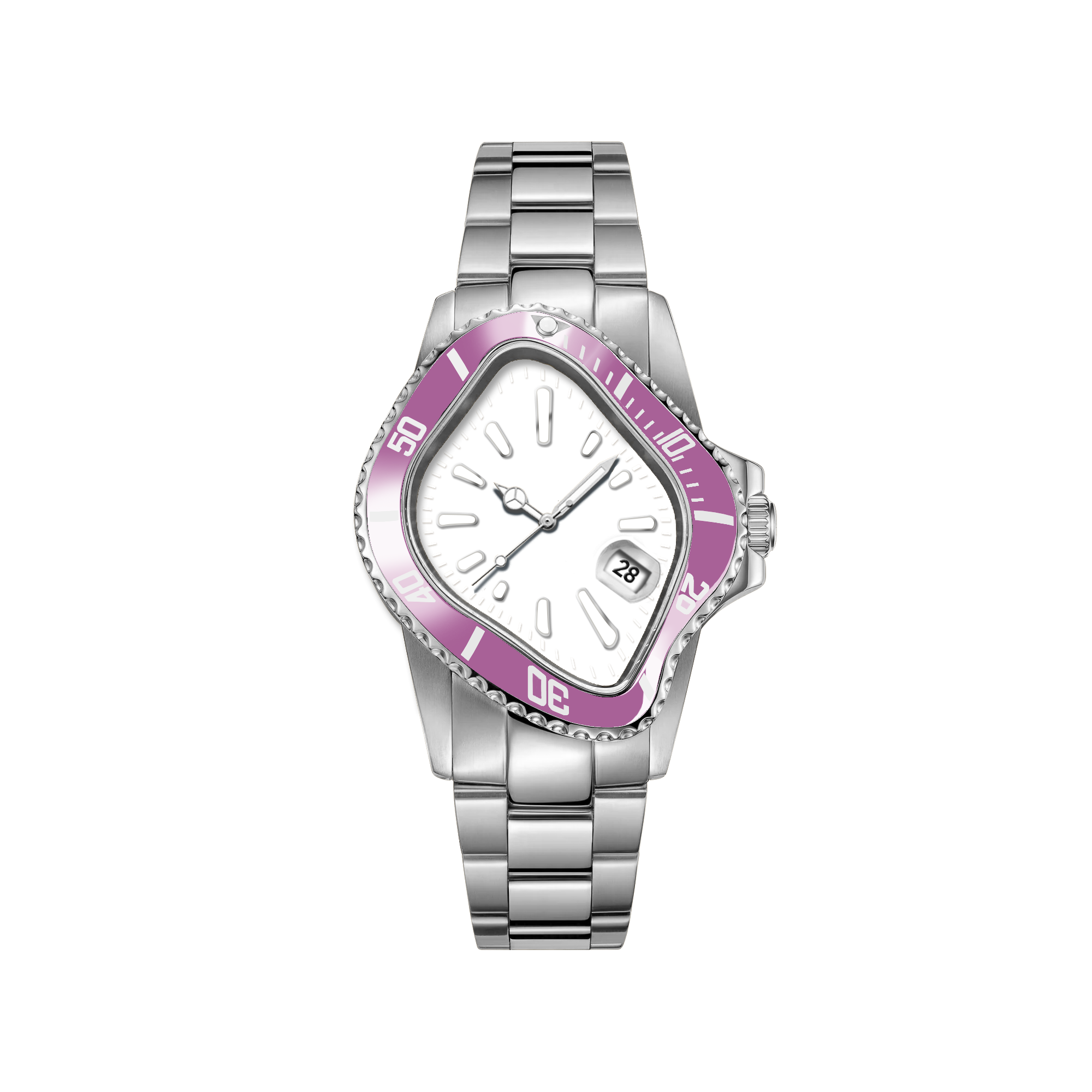 MONTRE CLASSIQUE ELFES DE LA FORÊT XENOFLUX ARGENT PERSONNALISER