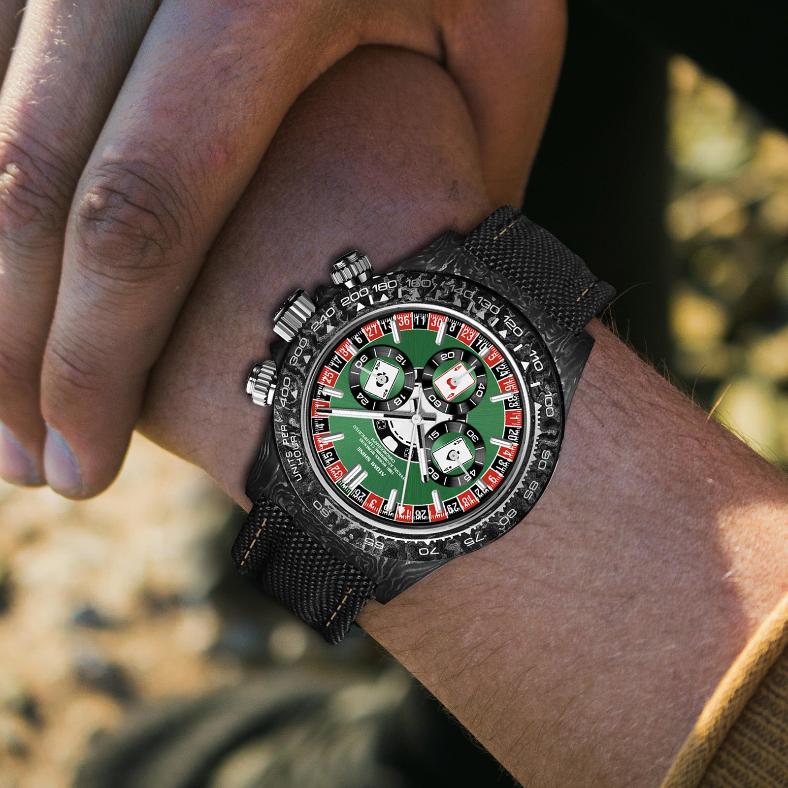 RELOJ DE FIBRA DE CARBONO VELOCIREX