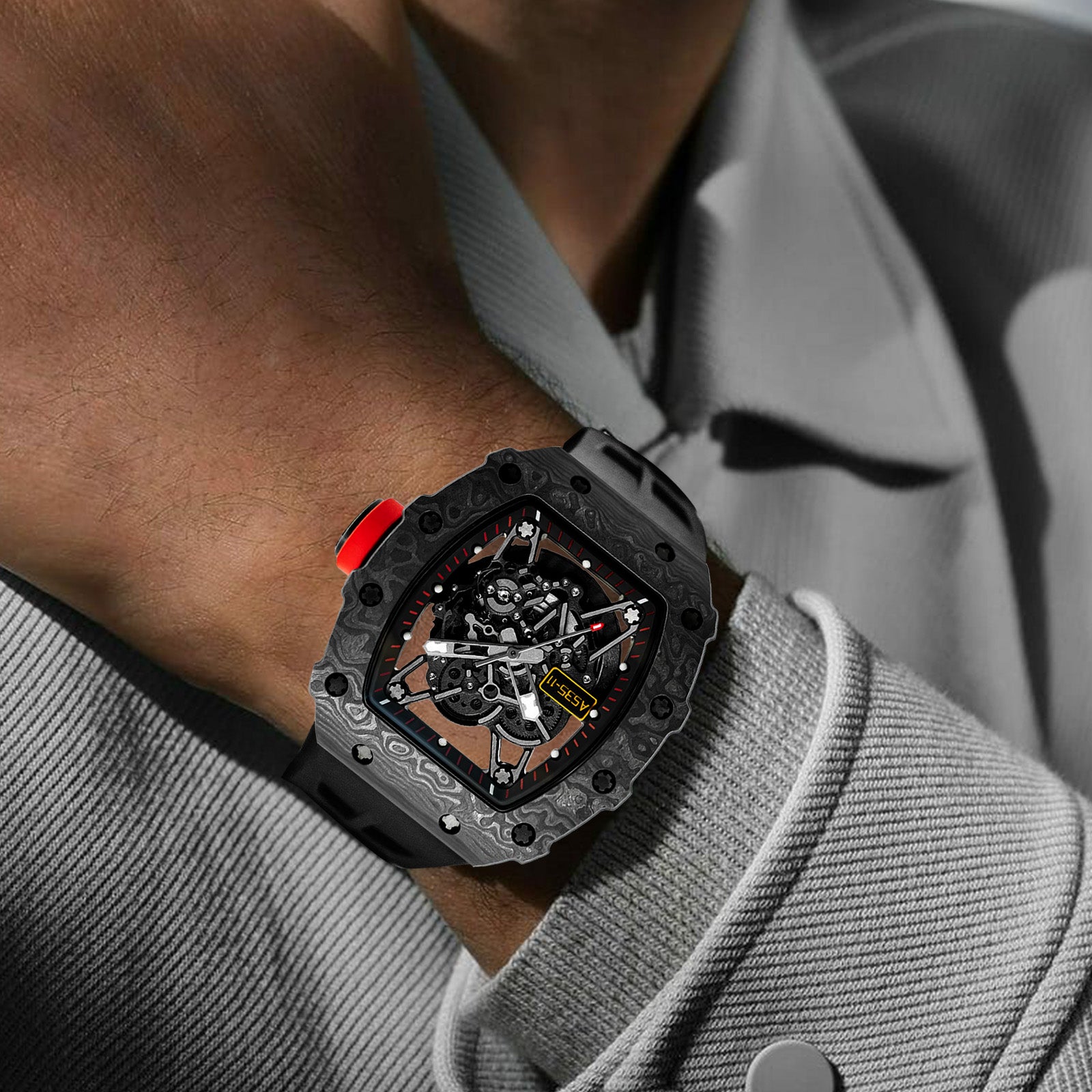 VOIDFRAME CARBON ENGINE WATCH