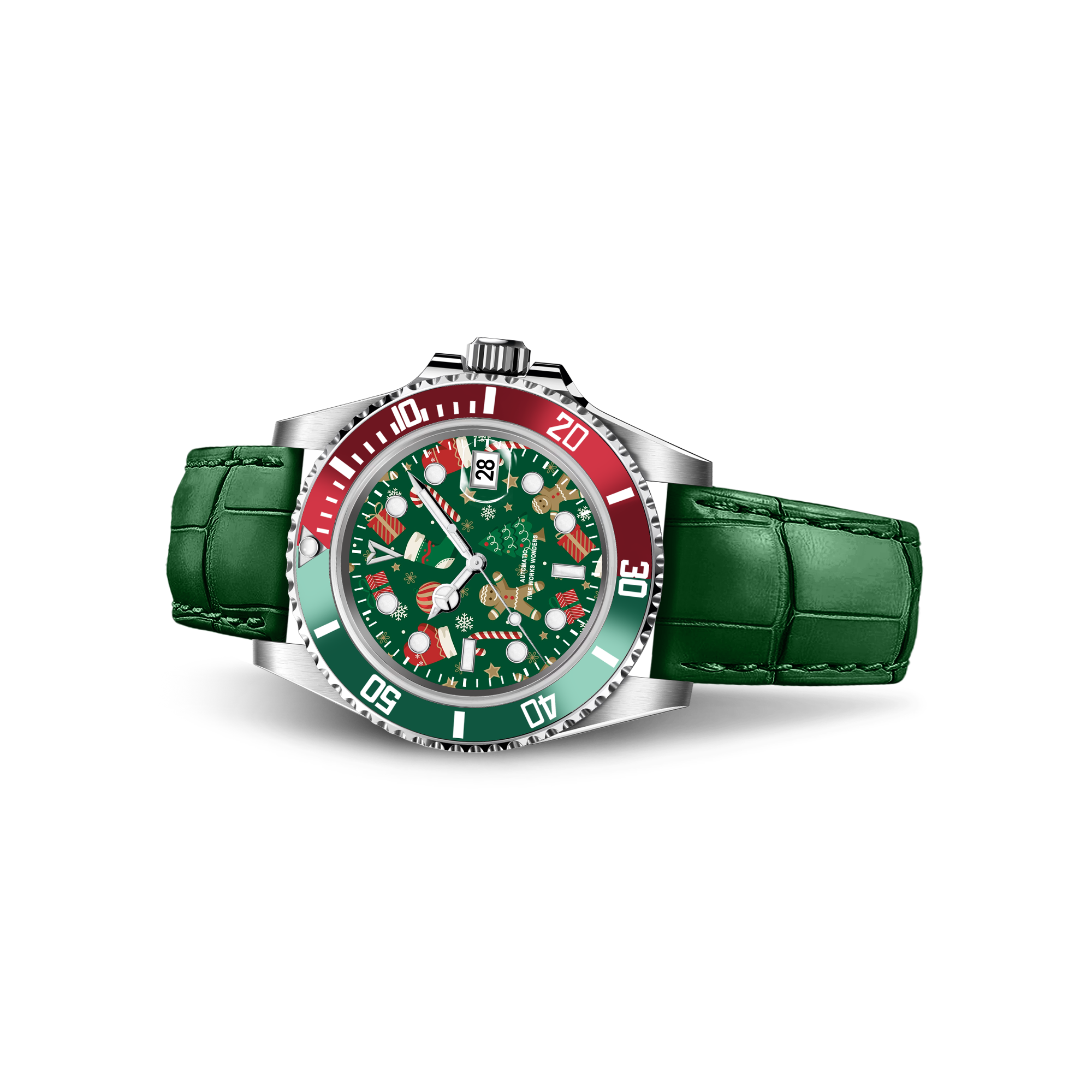 ساعة هايدروكور الكلاسيكية الجلدية