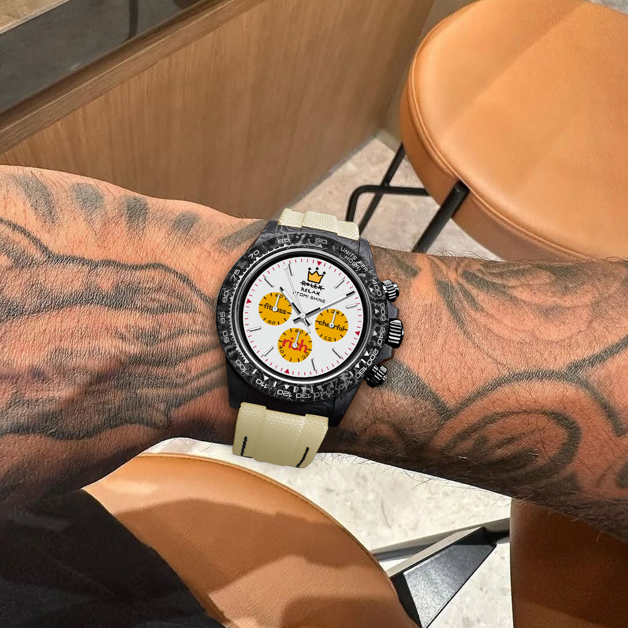 RELOJ DE FIBRA DE CARBONO VELOCIREX