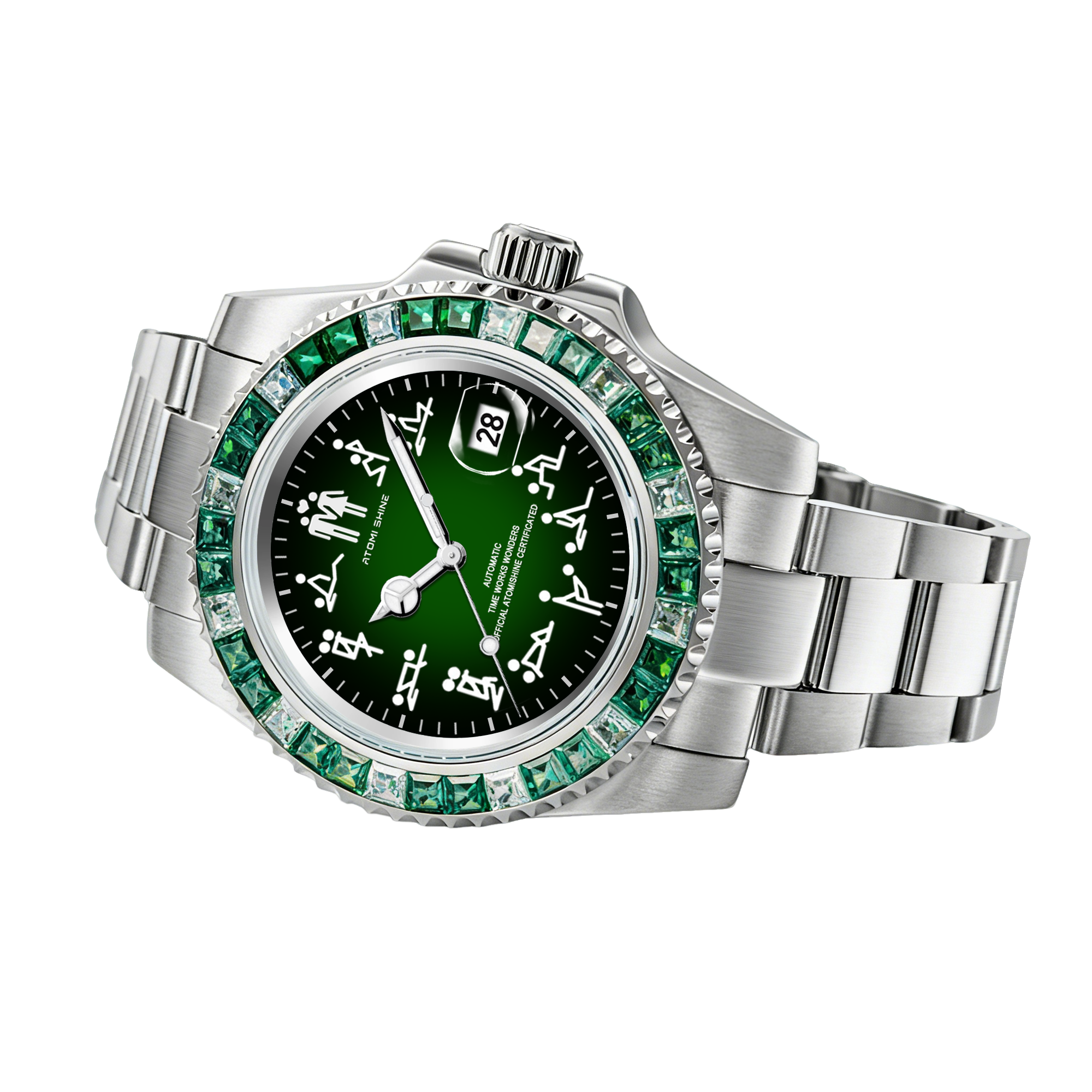 RELOJ DE PIEDRAS PRECIOSAS HYDROCORE