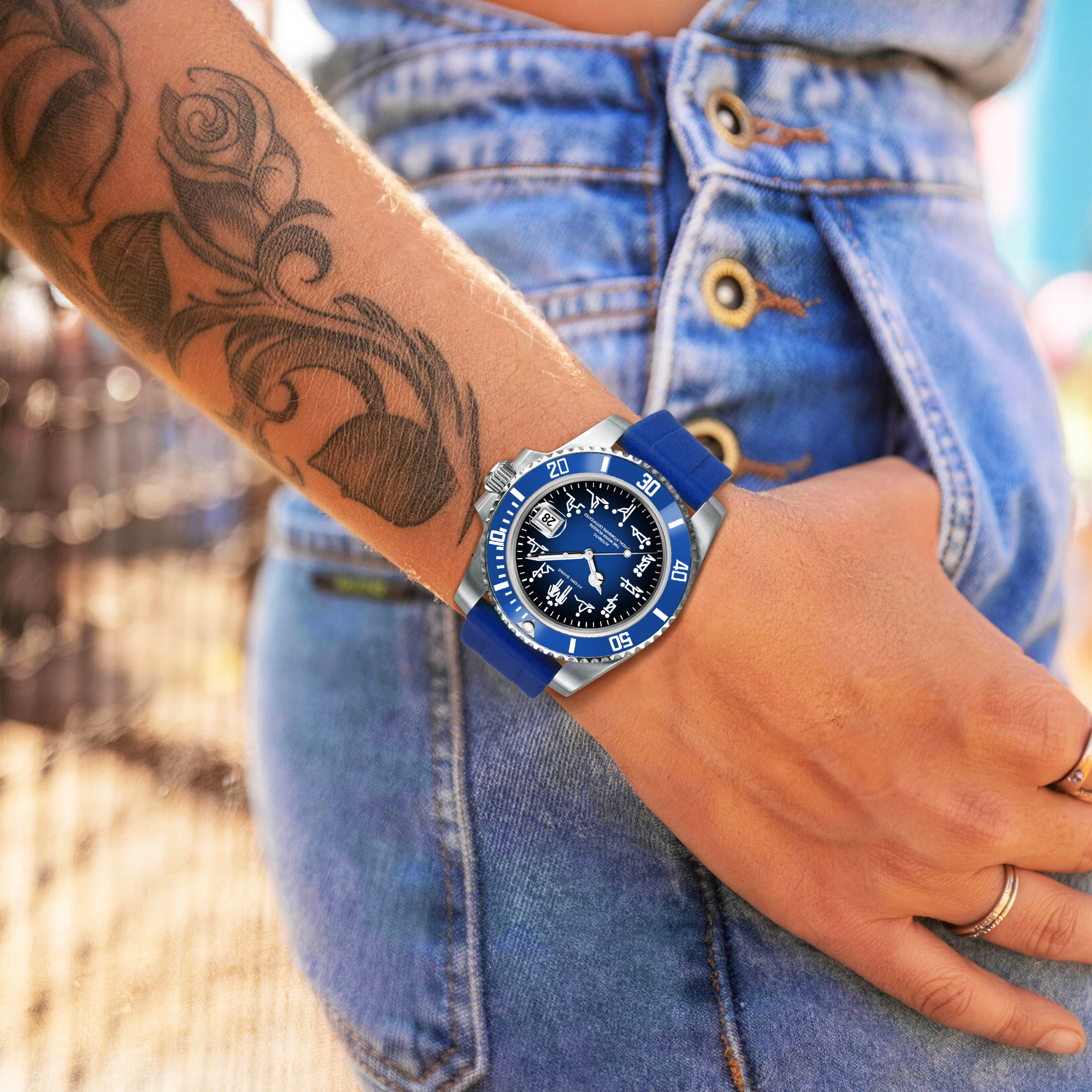 RELOJ FLUOR HIDROCORE