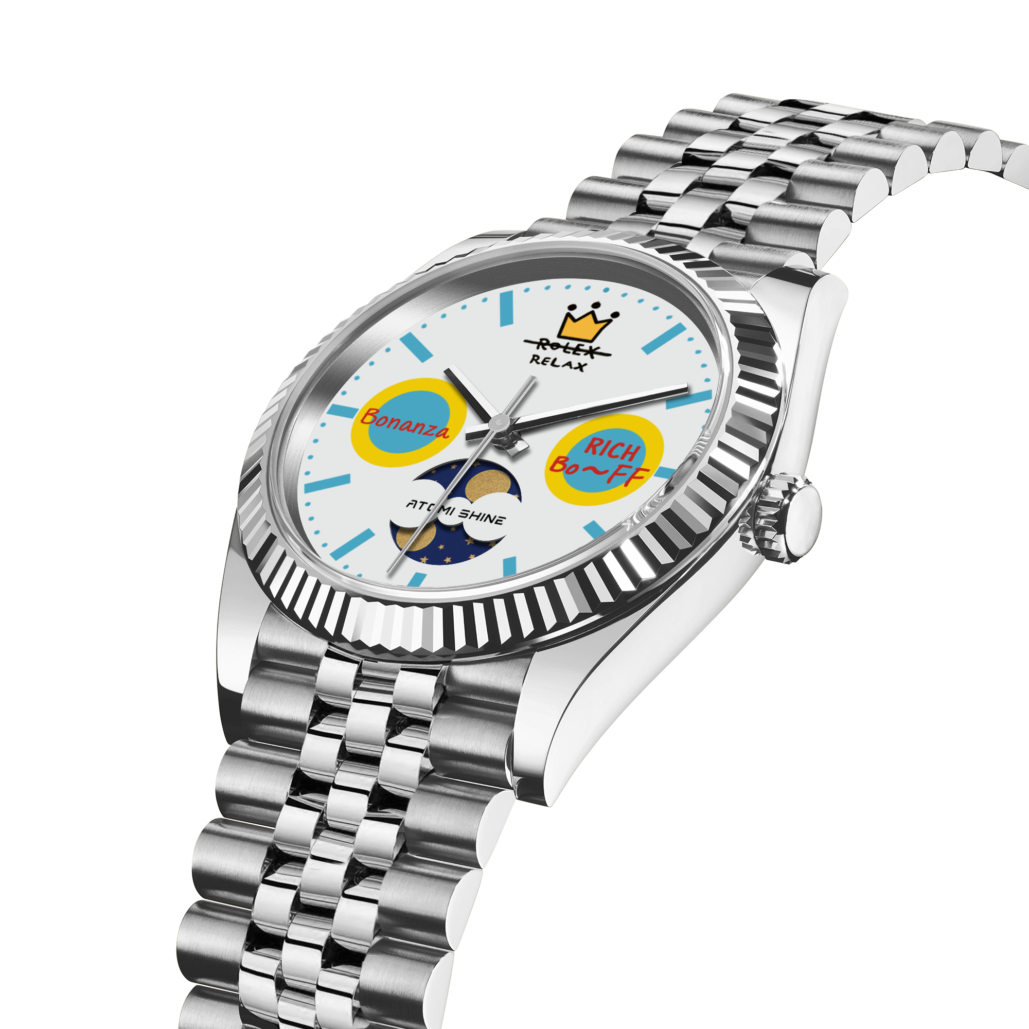 EONDATE MAXI MOON-PHASE WATCH