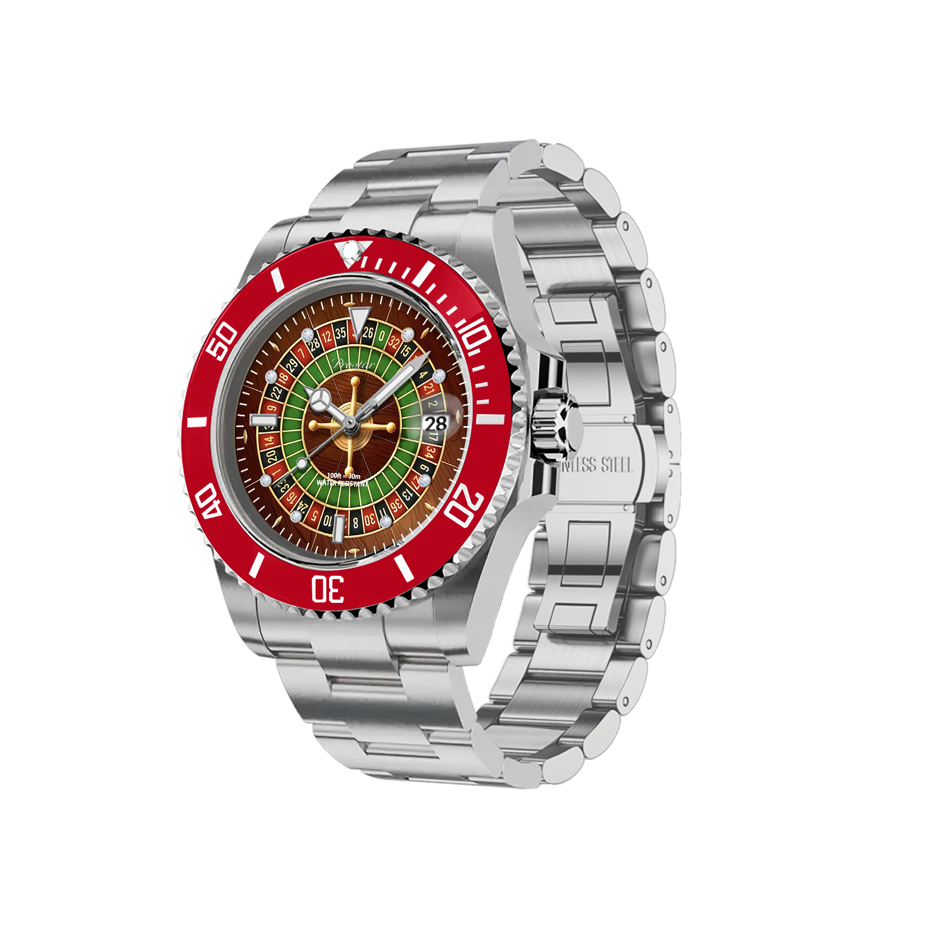 Montre Aquaman Classic Diamond (Roulette)
