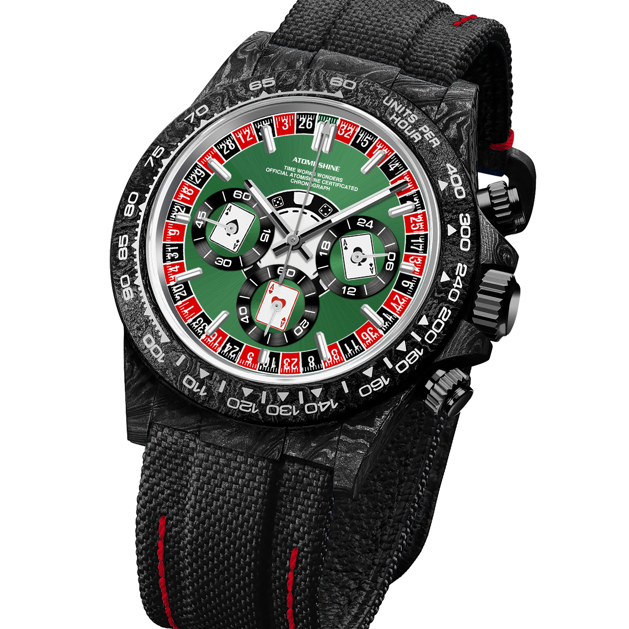 RELOJ DE FIBRA DE CARBONO VELOCIREX