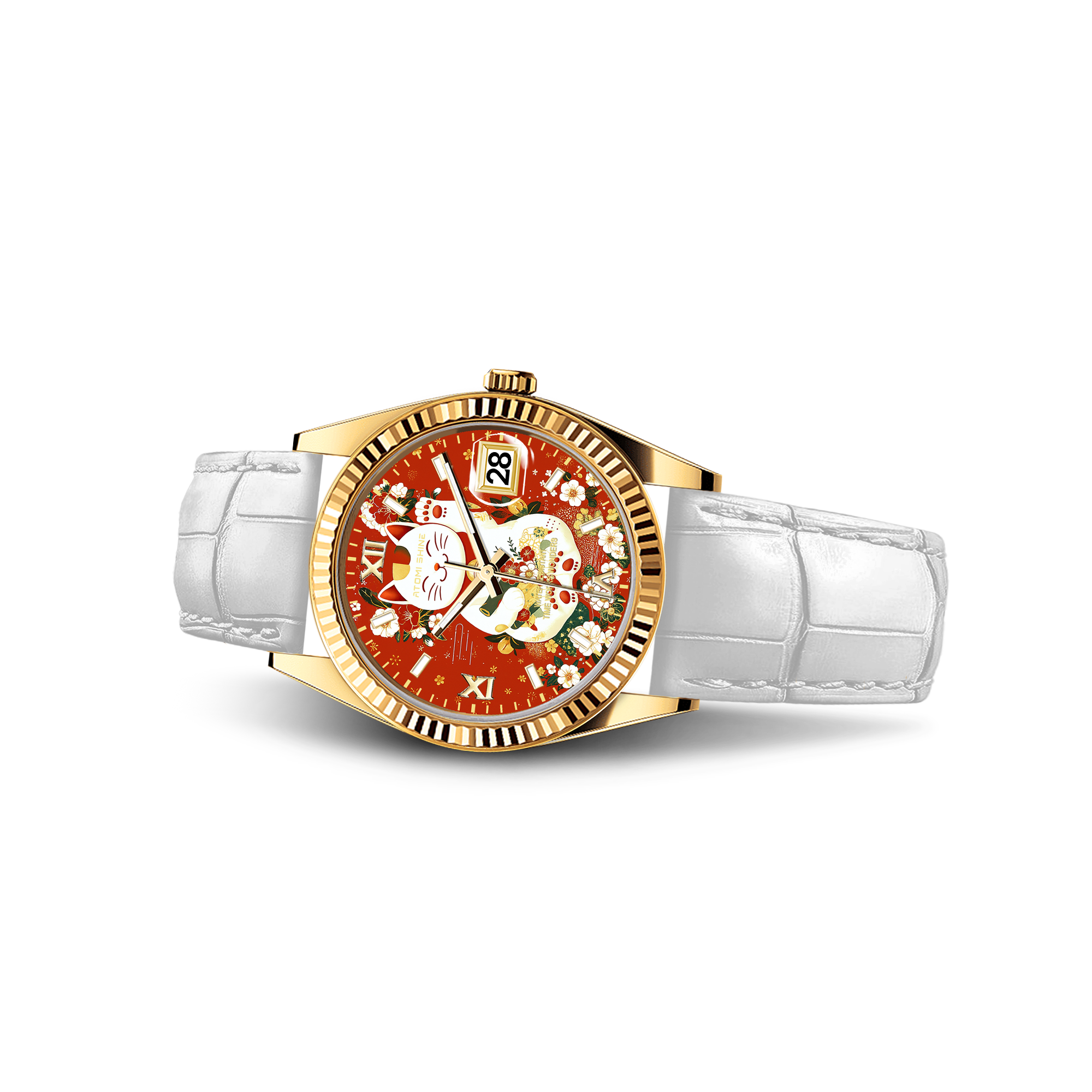 EONDATE CLASSIC LEATHER WATCH