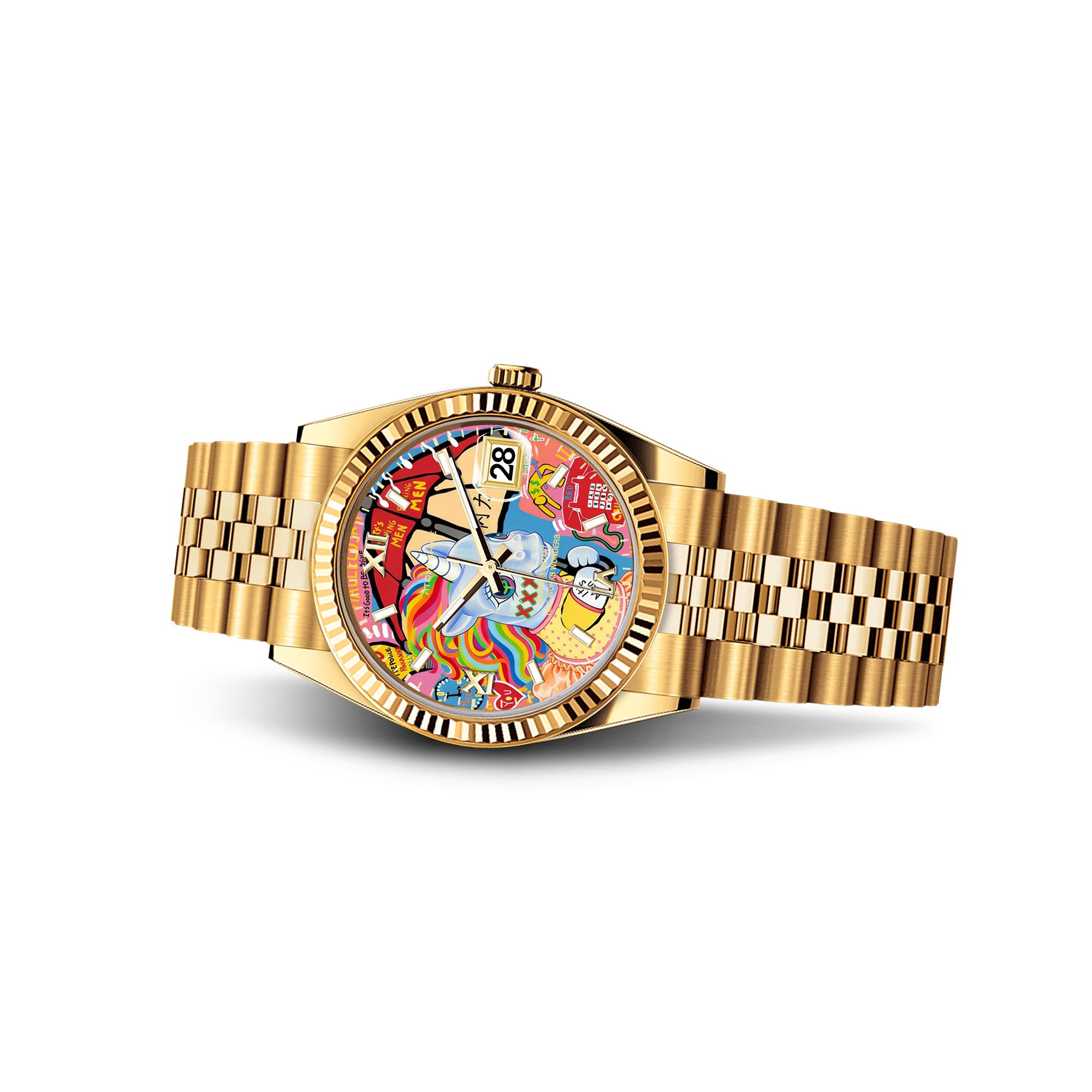 EONDATE Klassische Uhr