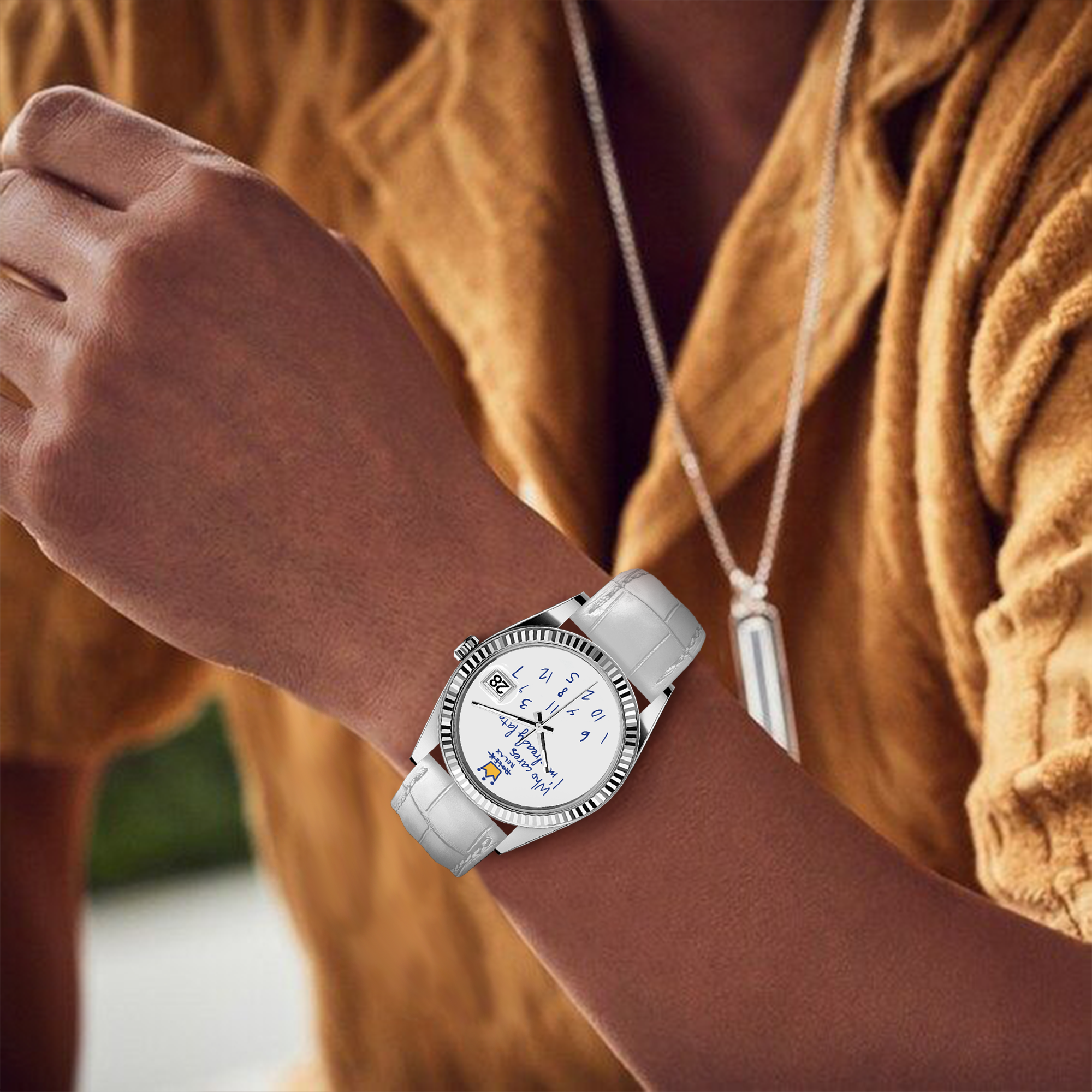 EONDATE CLASSIC LEATHER WATCH