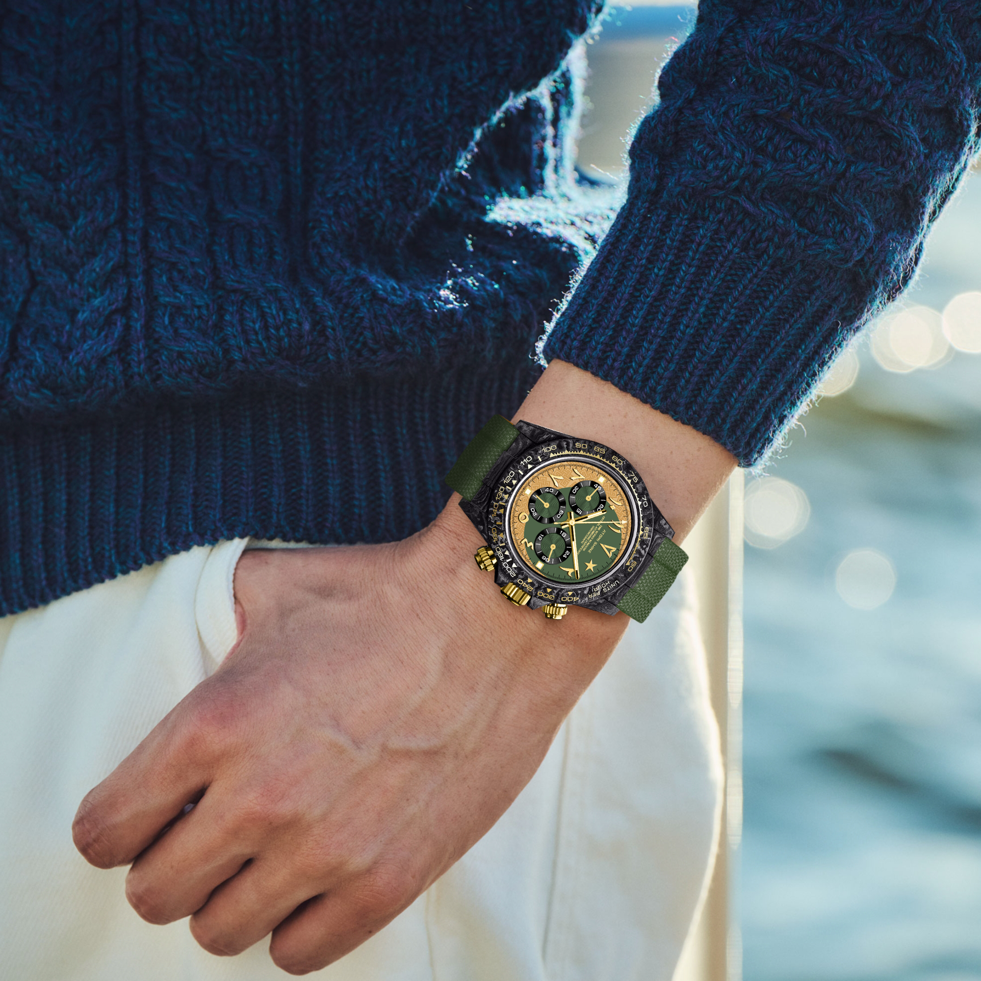 RELOJ DE FIBRA DE CARBONO VELOCIREX