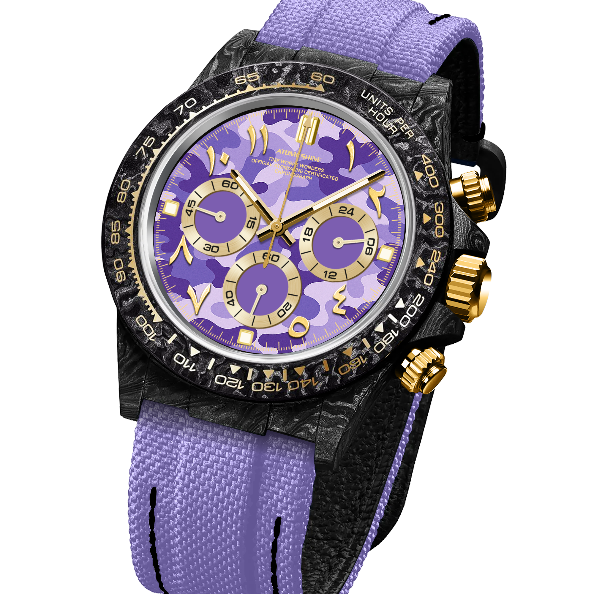 Reloj de fibra de carbono Velocirex