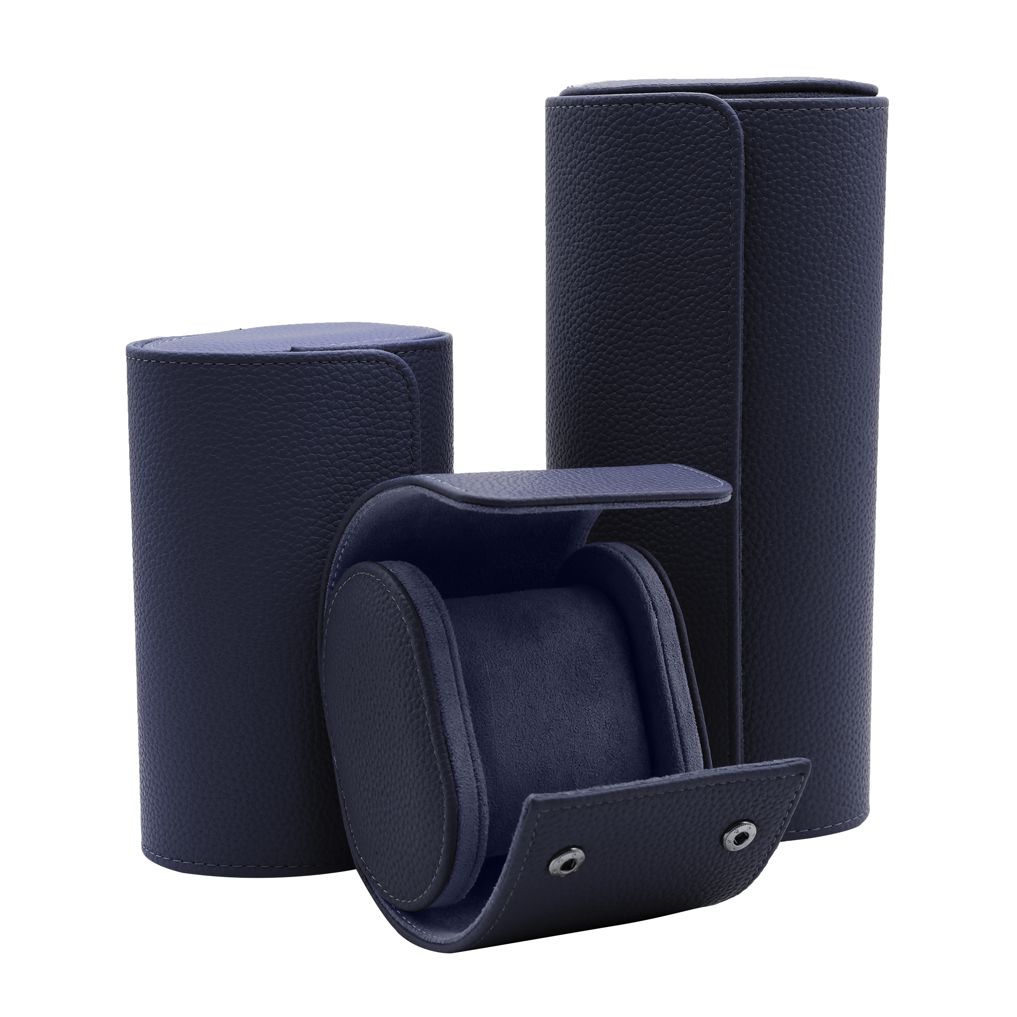NAVY BLUE WATCH TRAVEL CASE