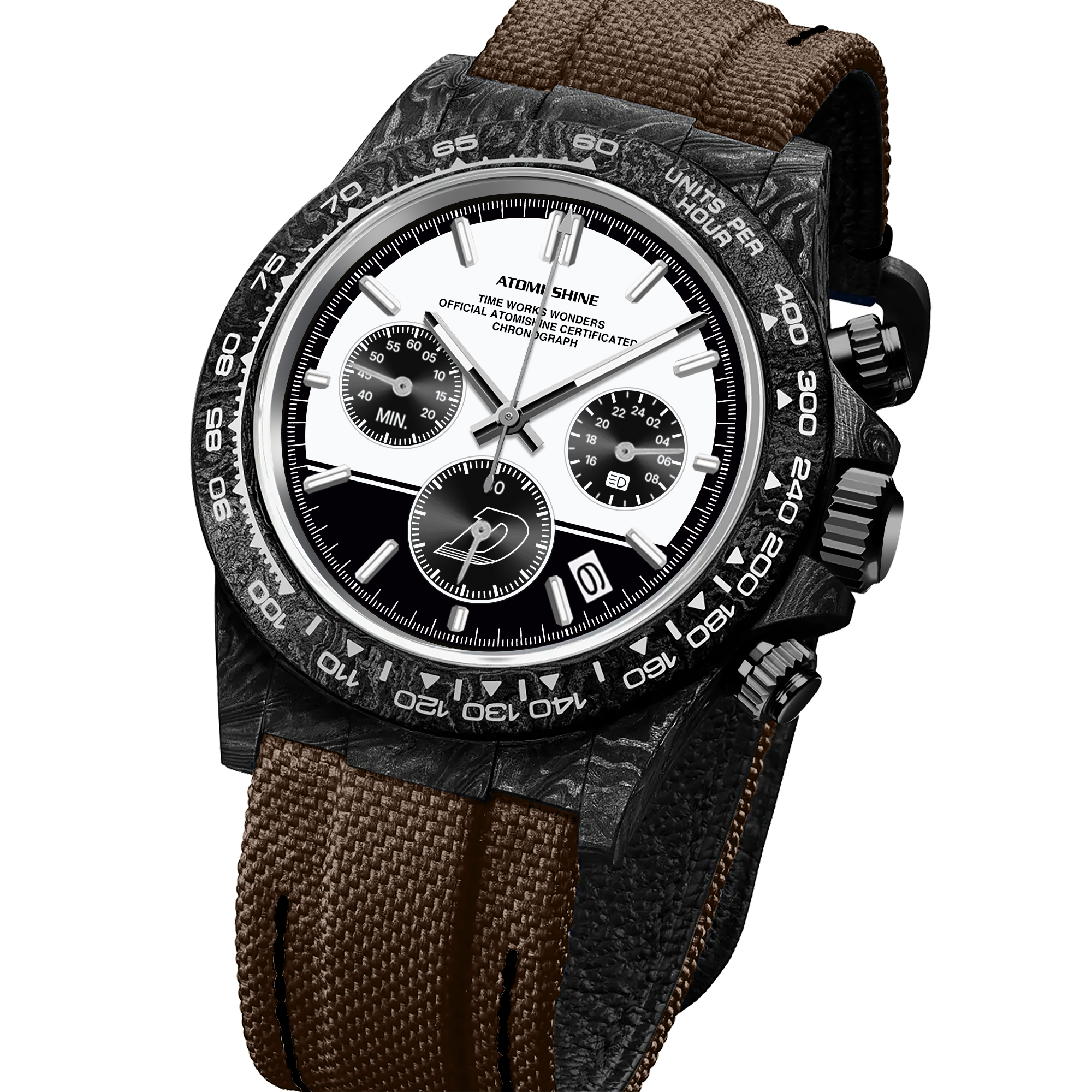 VELOCIREX MONTRE EN FIBRE DE CARBONE
