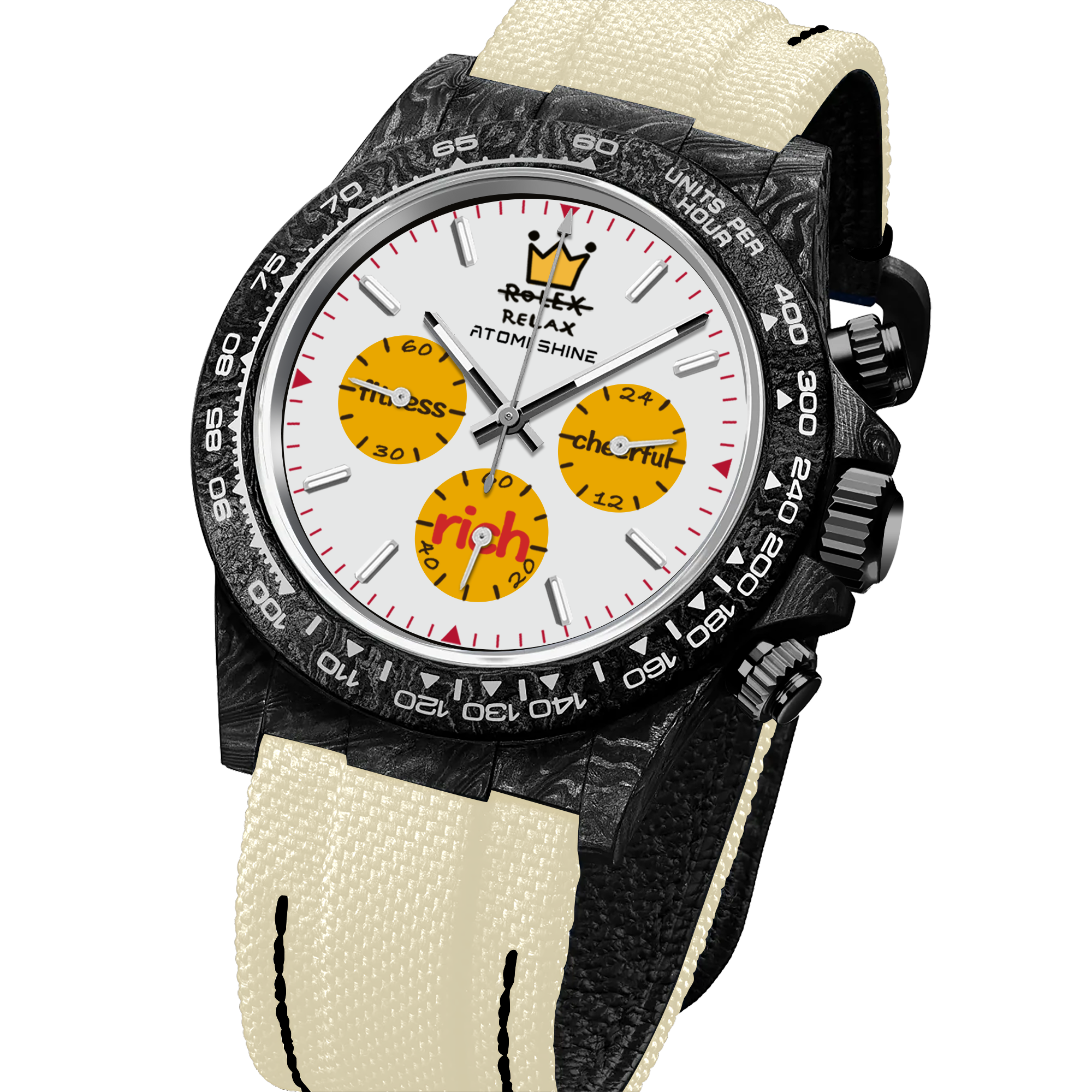 RELOJ DE FIBRA DE CARBONO VELOCIREX