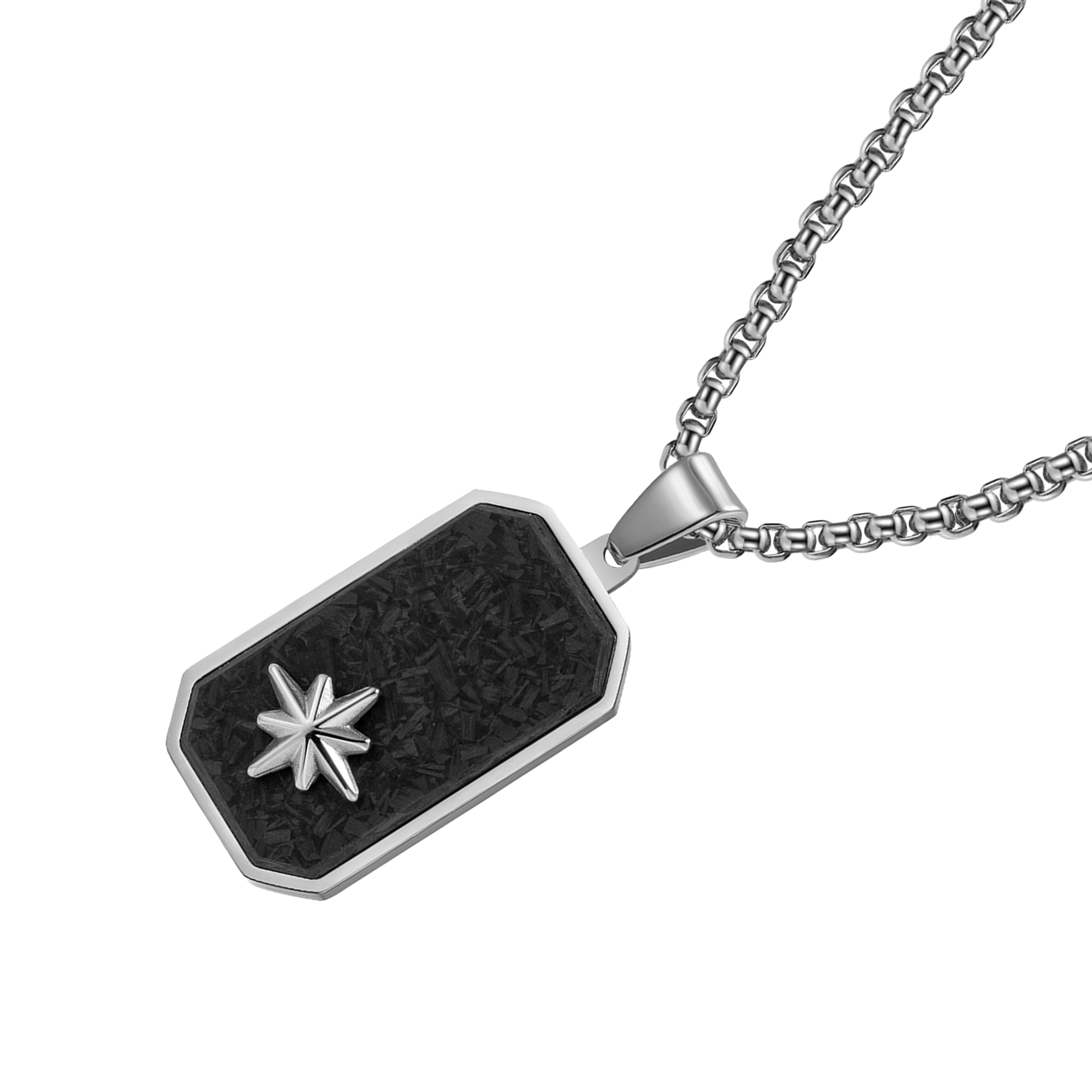 OCTAGRAM CARBON FIBER TAG