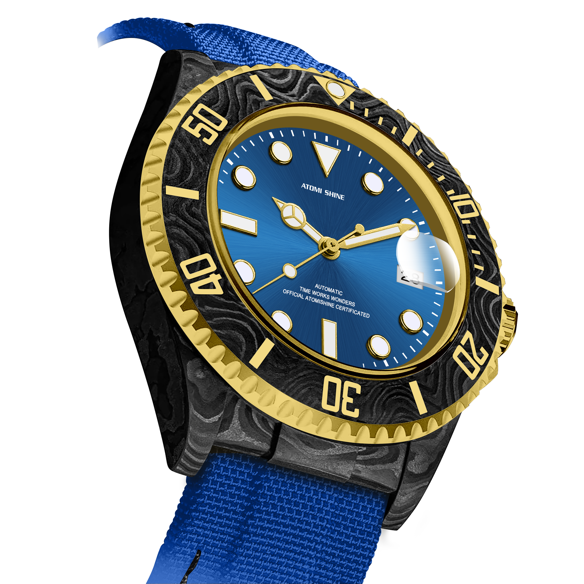 MONTRE HYDROCORE EN FIBRE DE CARBONE