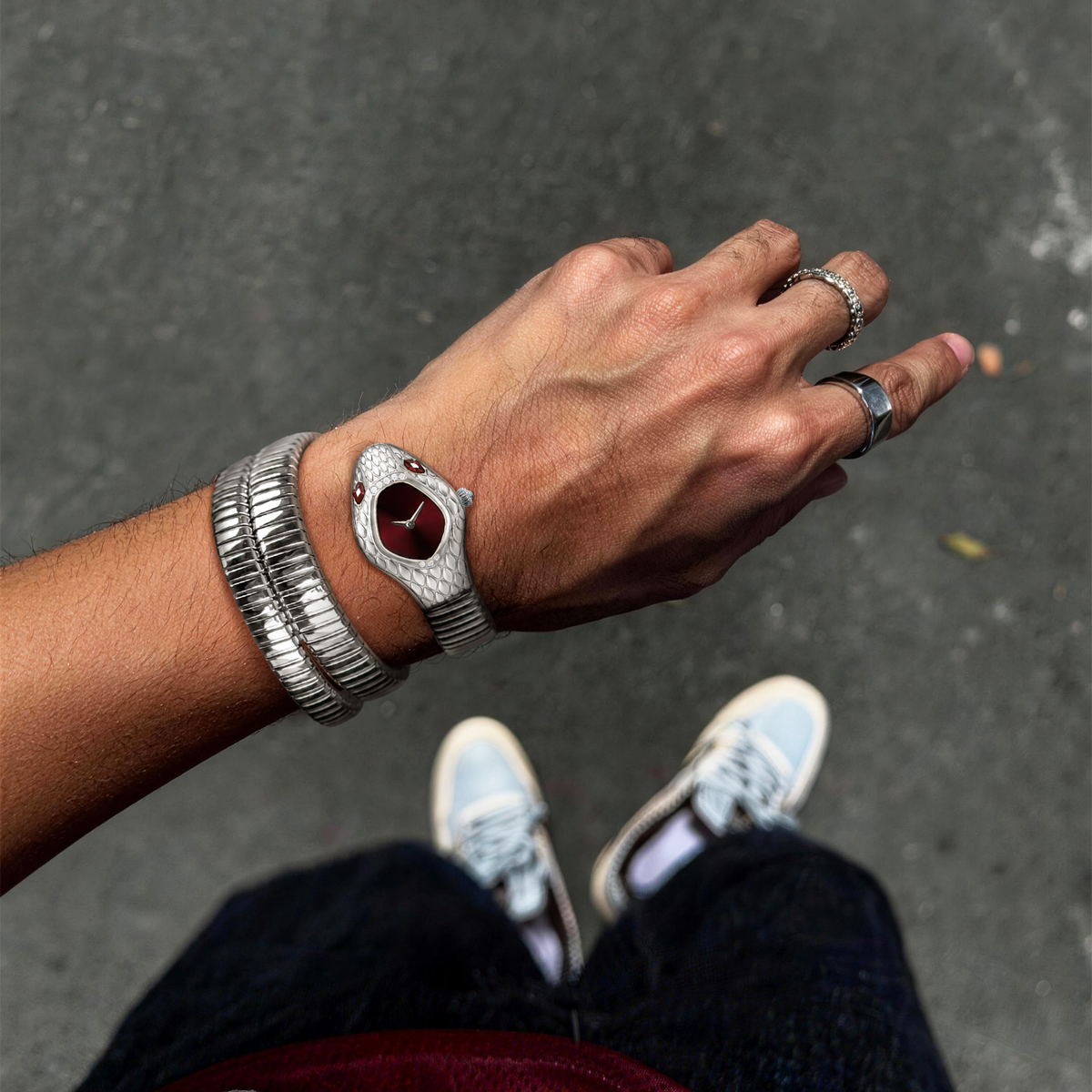 MEDUSA DOUBLE SPIRAL WATCH