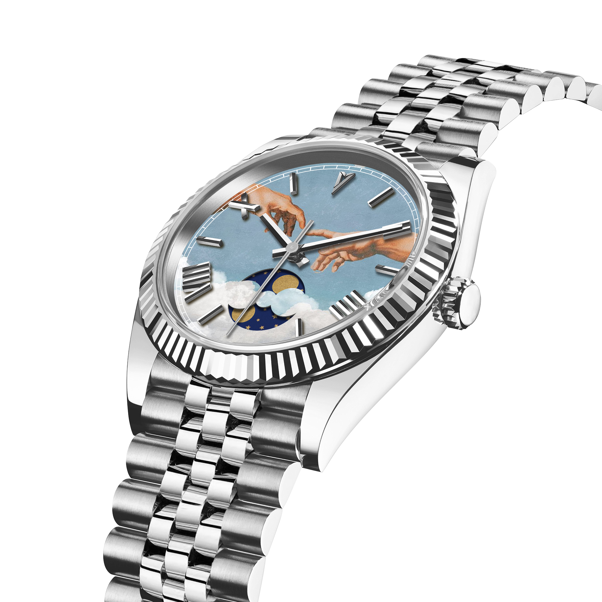 EONDATE MAXI MOON-PHASE WATCH