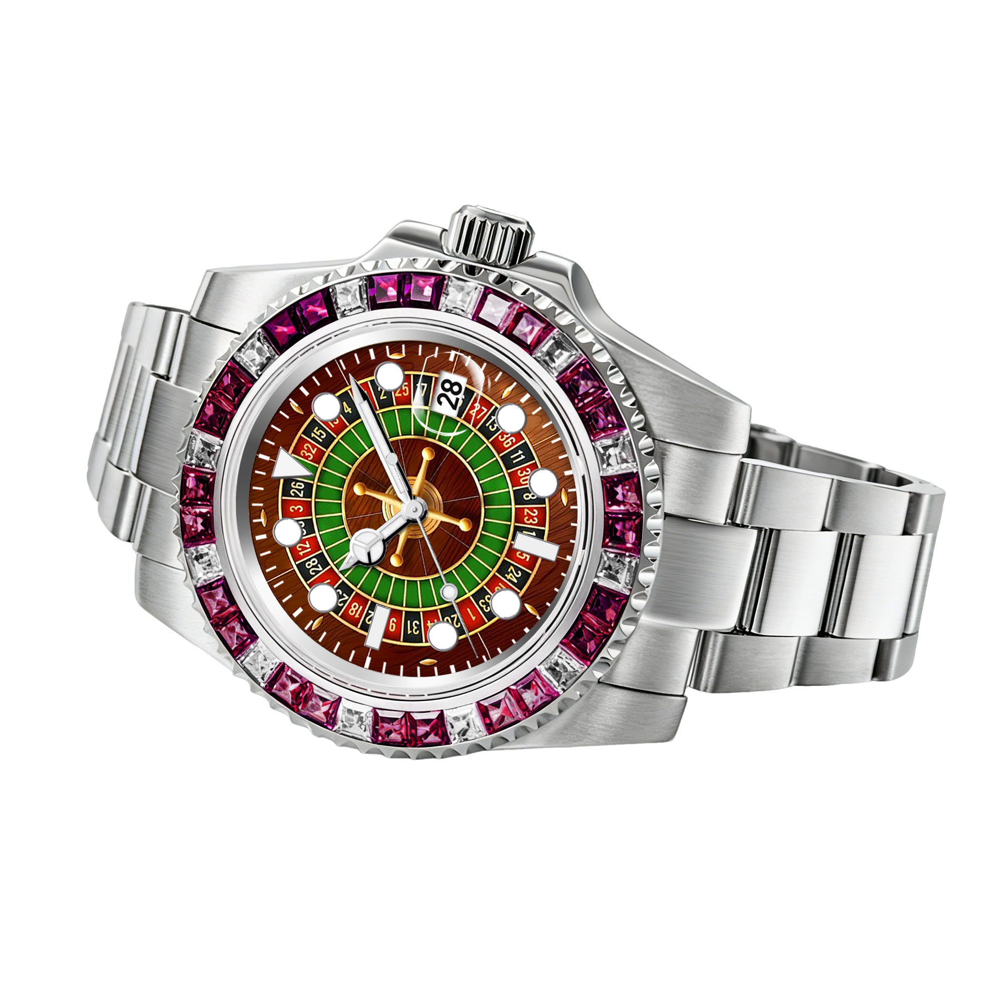 RELOJ DE PIEDRAS PRECIOSAS HYDROCORE